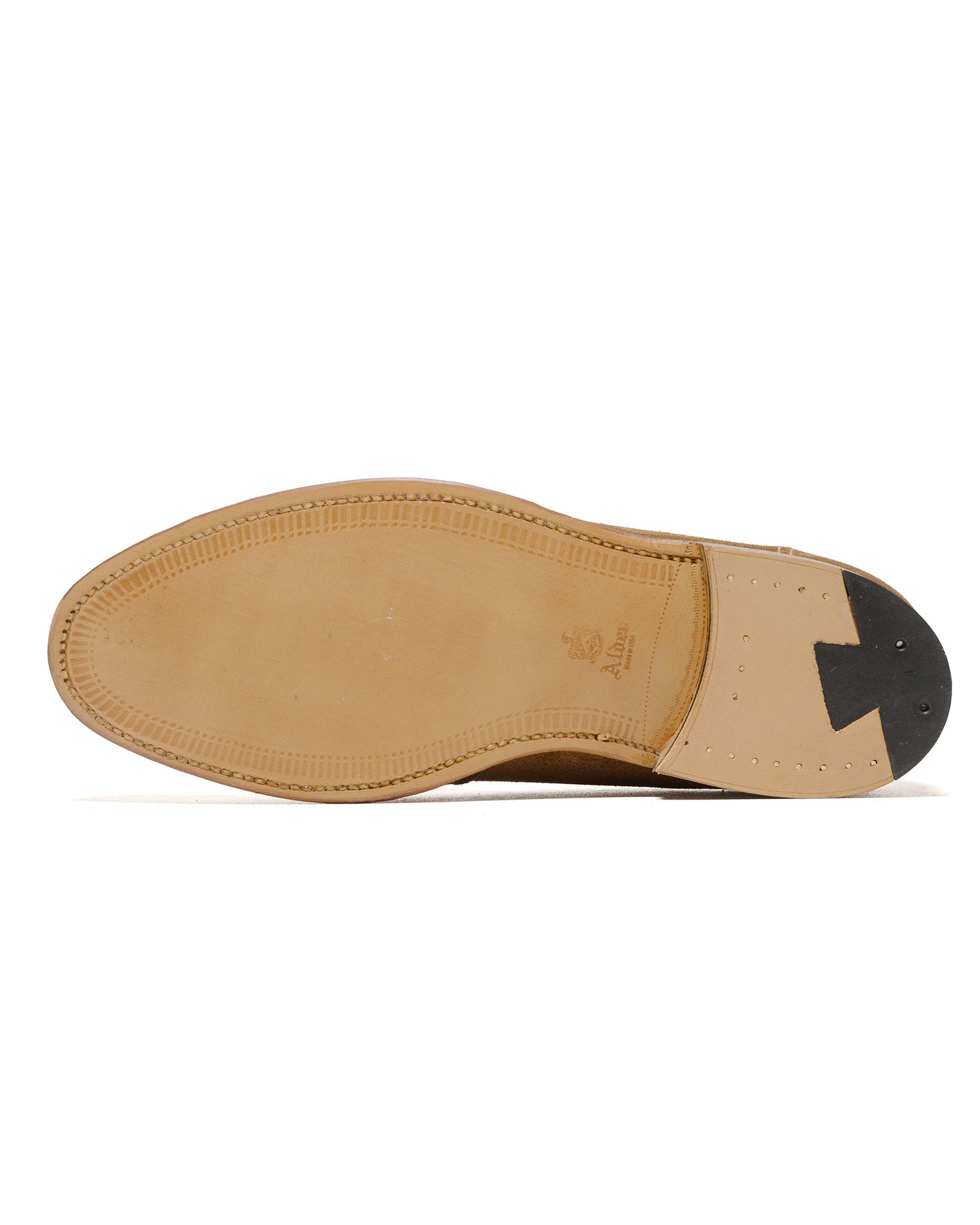 lost & found Alden Alden Full Strap Loafer Snuff Suede D0109