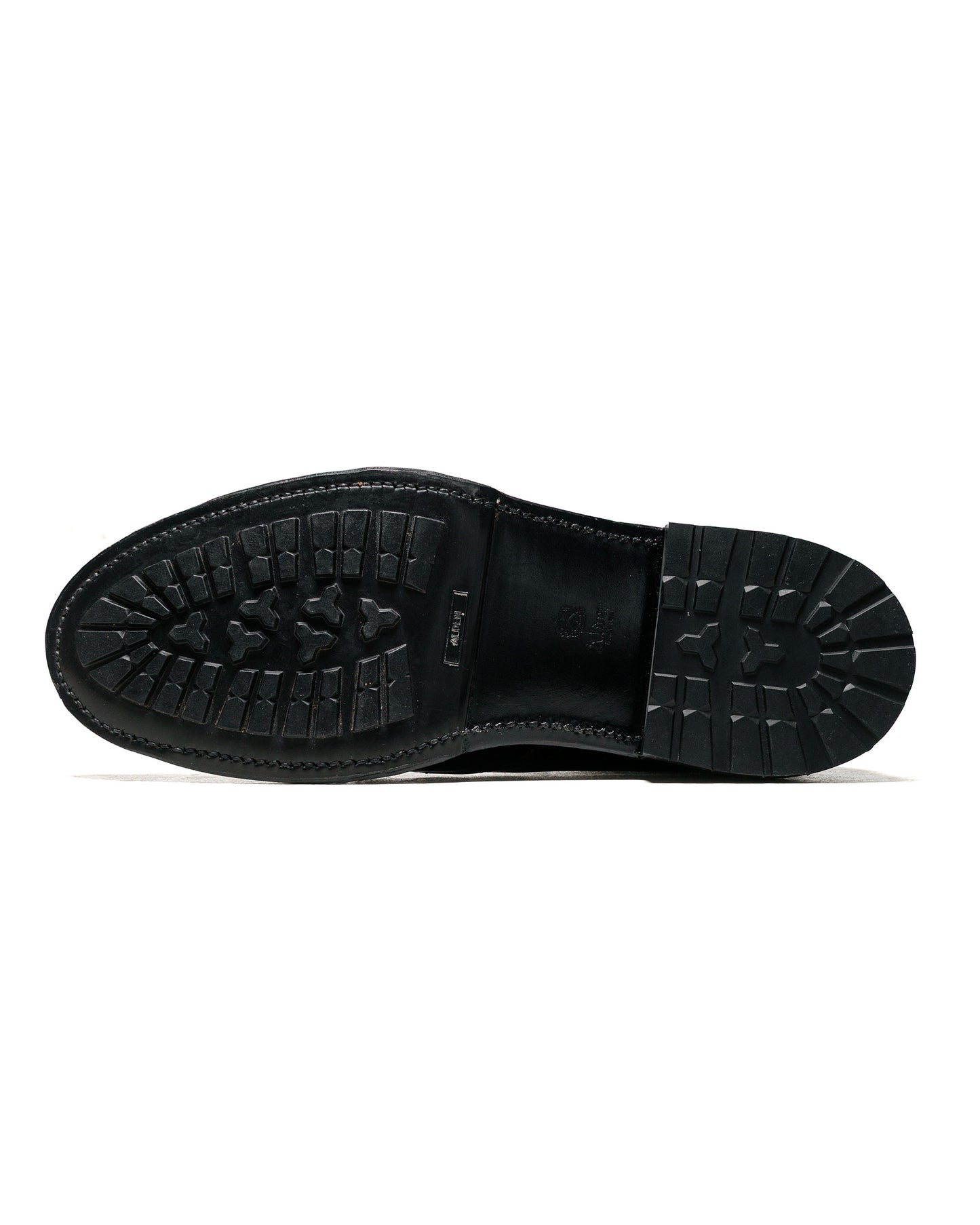 lost & found Alden Alden Black Cordovan Tanker Boot with Commando Sole