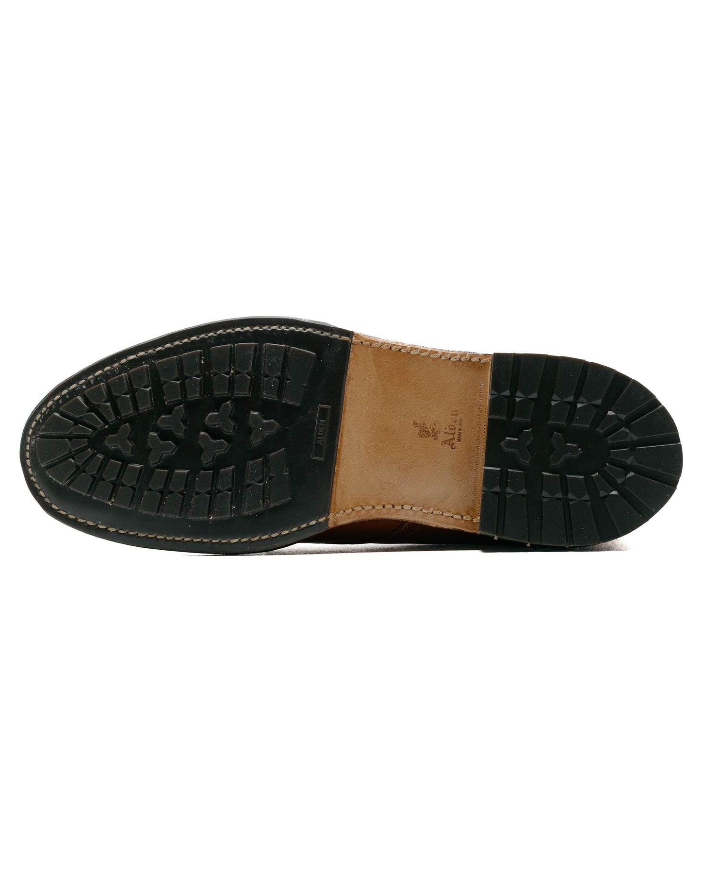 lost & found Alden Alden Indy Boot Saddle Tan Calfskin 39640