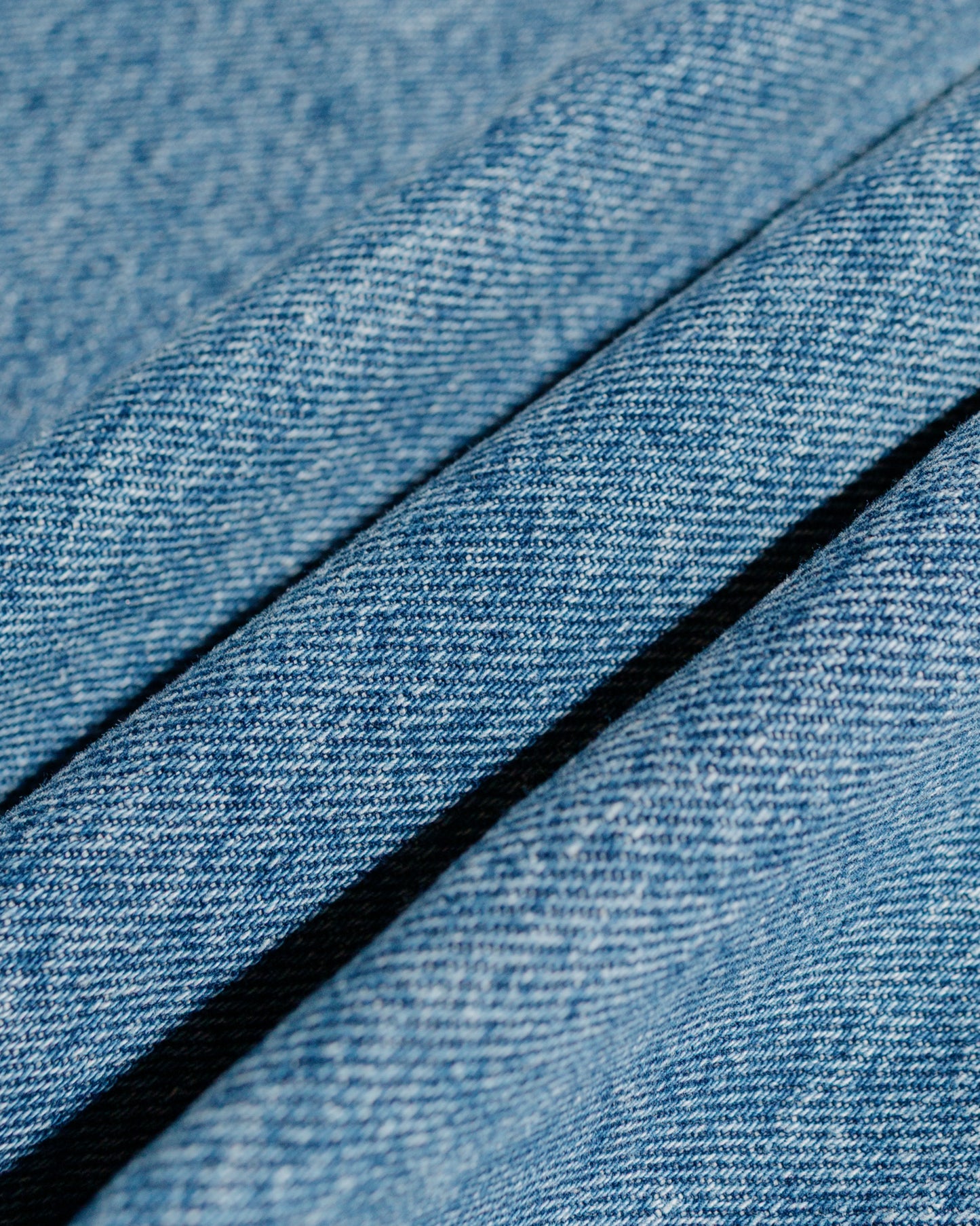 lost & found Amomento Amomento Men's Recycle Cotton Denim Mid Blue