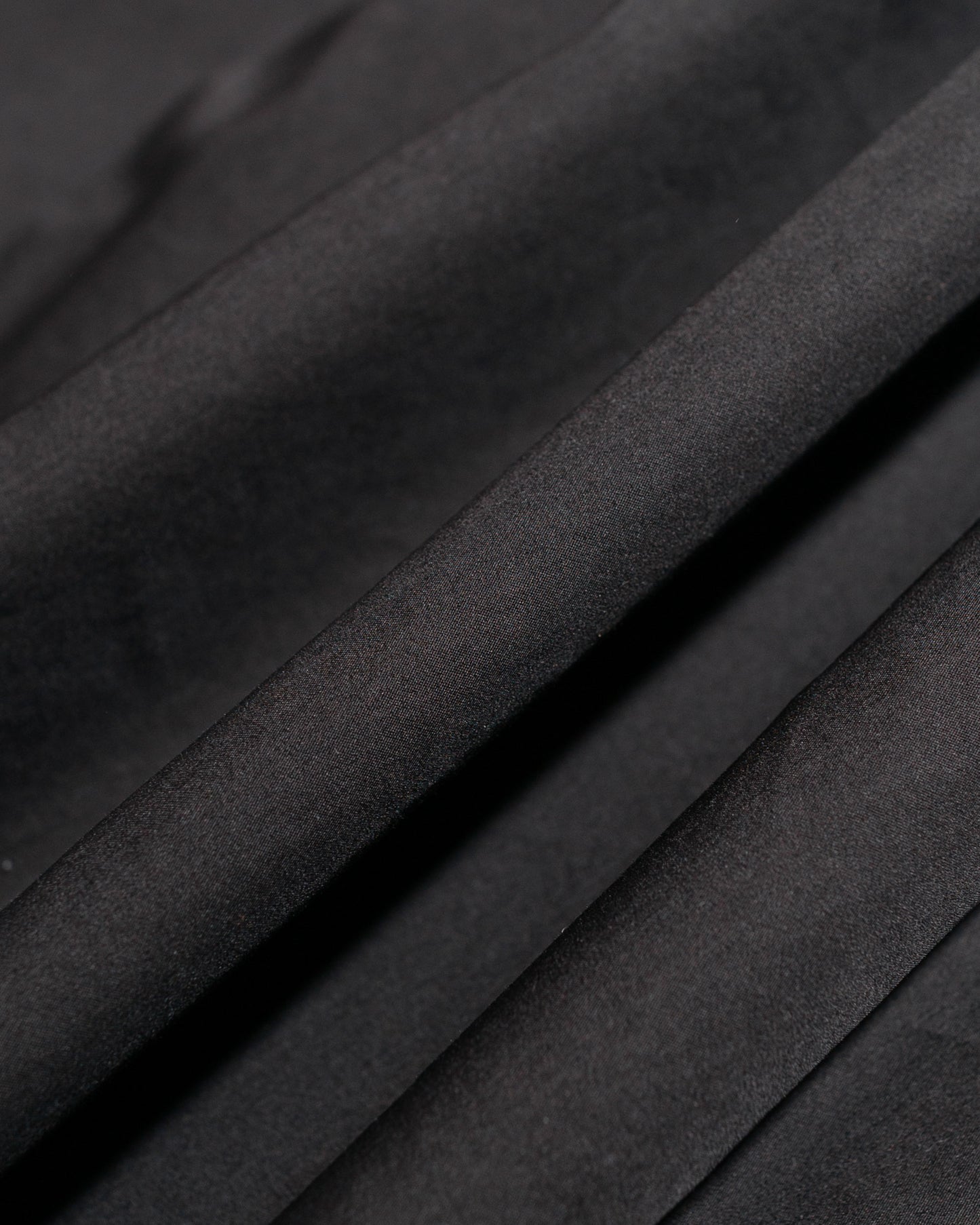 lost & found Amomento Amomento Open Collar Shirts Black