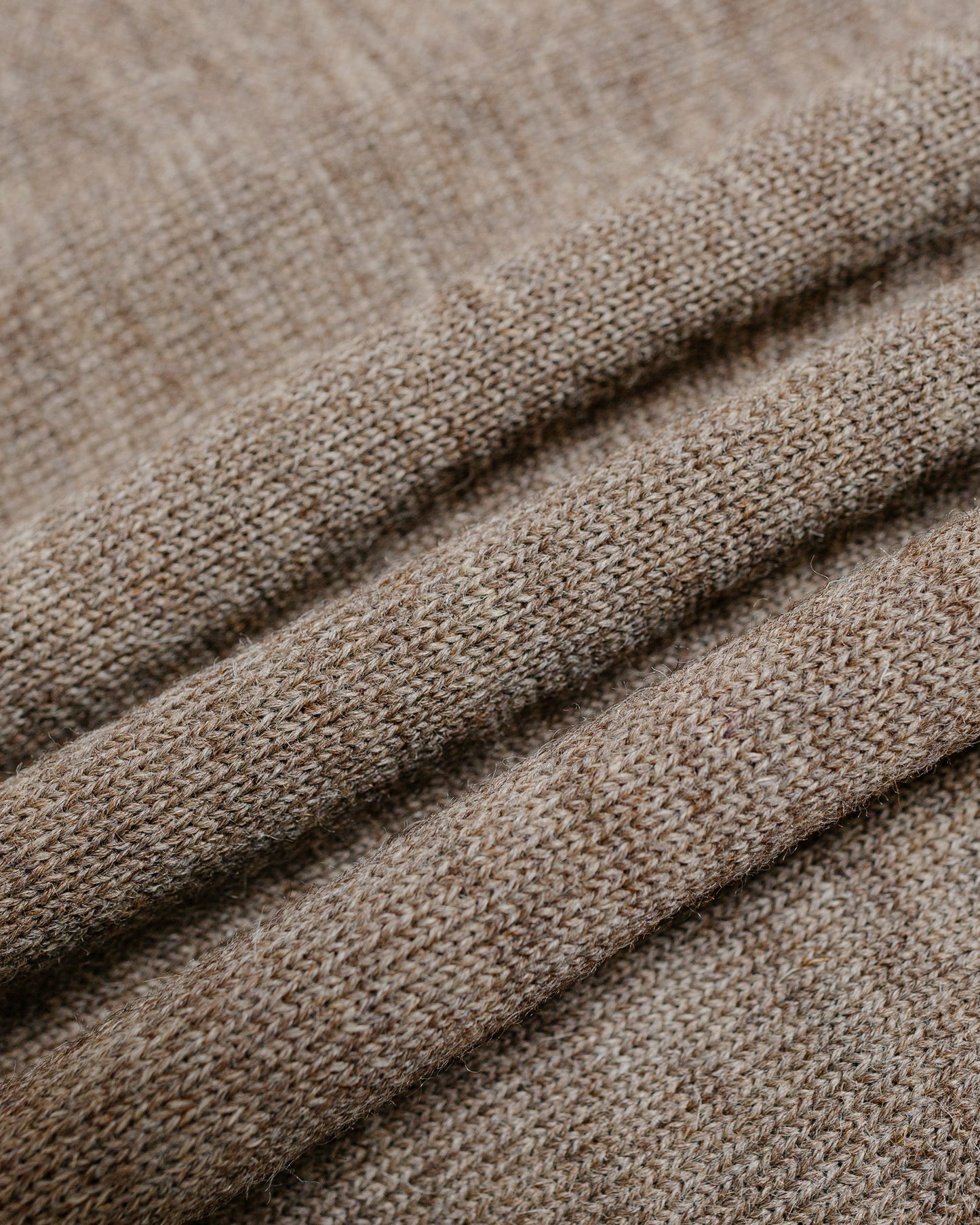 lost & found Andersen-Andersen Andersen-Andersen Seaman Half-Zip Natural Taupe