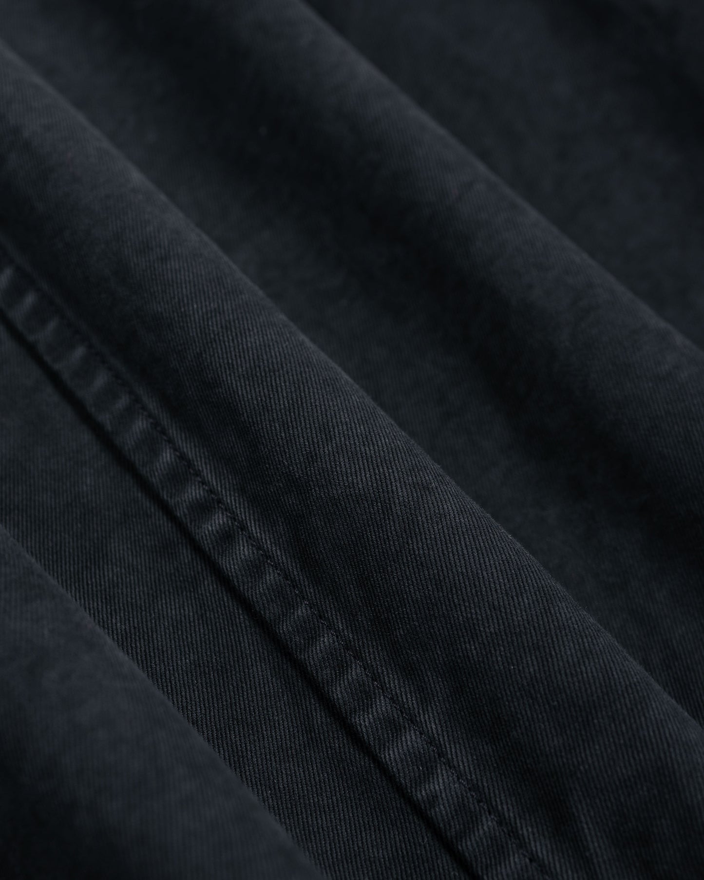 lost & found Auralee Auralee Garment Dyed Finx Light Chino Blouson Black