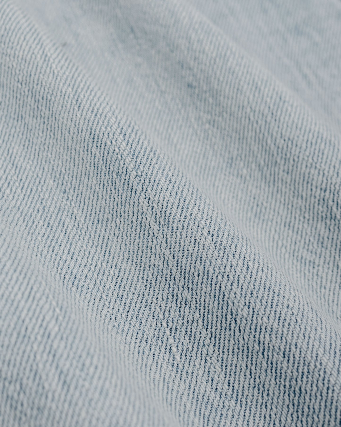 lost & found Auralee Auralee Selvedge Faded Light Denim Wide Pants Light Indigo