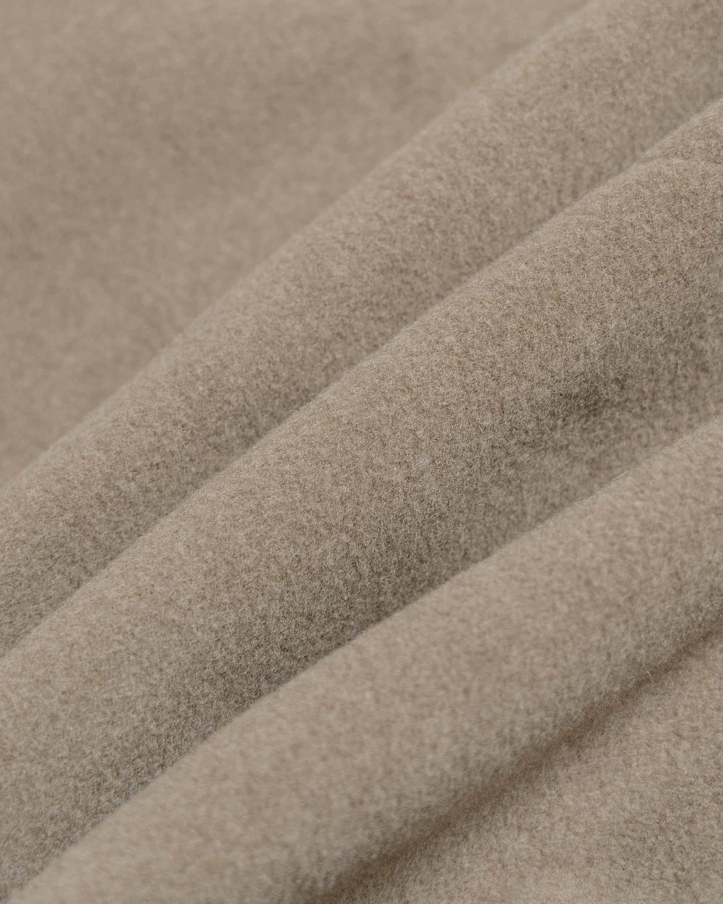 lost & found Auralee Auralee Super Fine Wool Mosser Soutien Collar Coat Khaki Beige