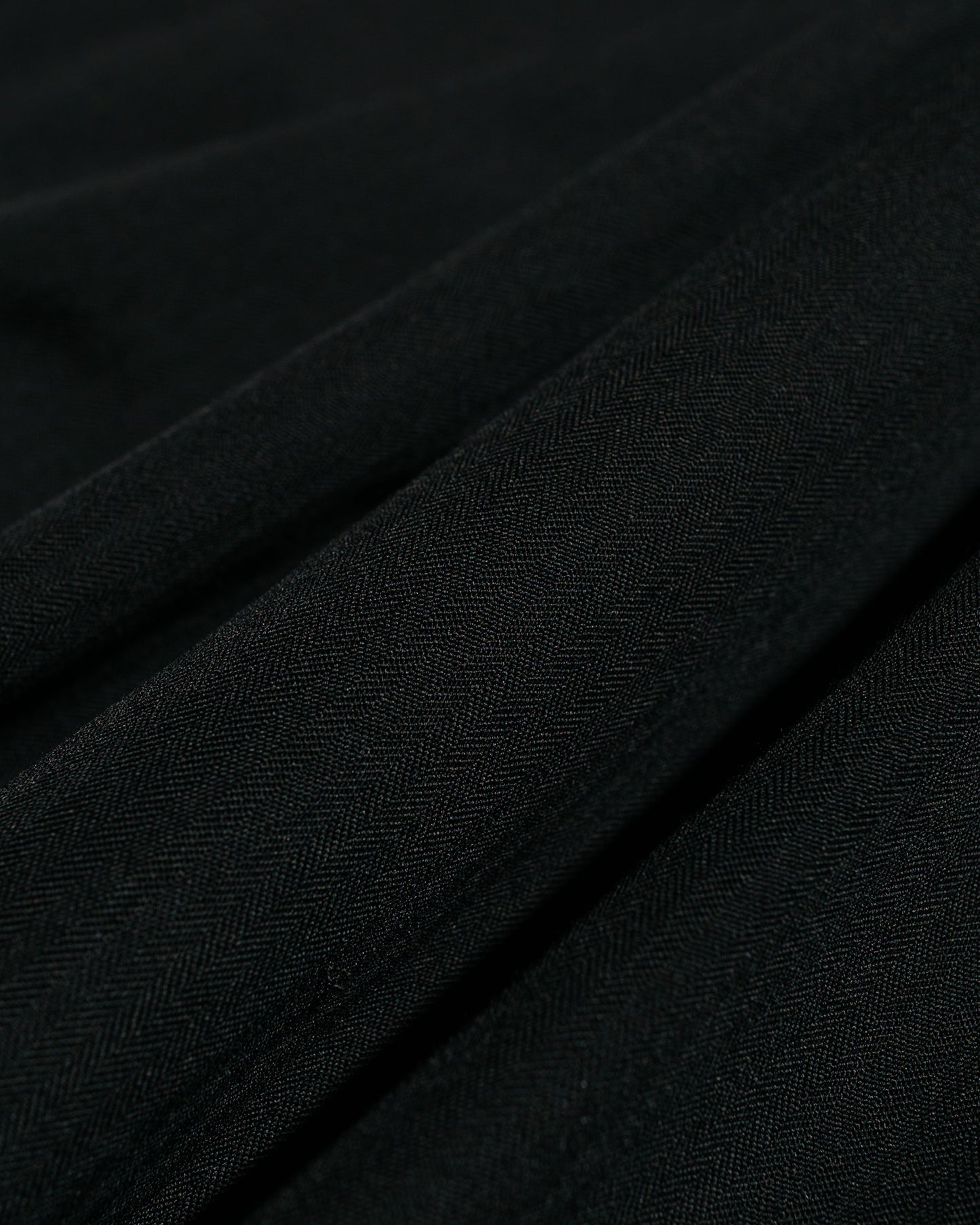 lost & found Auralee Auralee Wool Herringbone Cargo Pants Black
