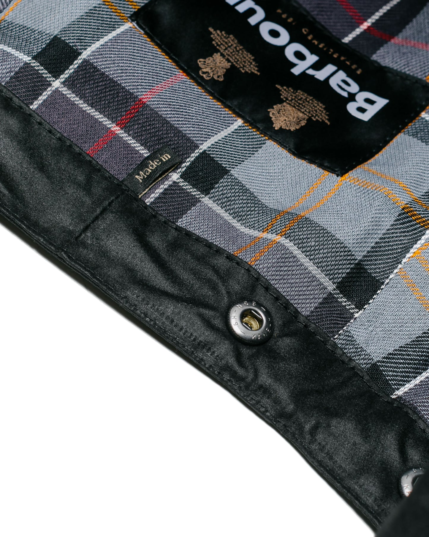 lost & found Barbour Barbour Waxed Cotton Hood Black