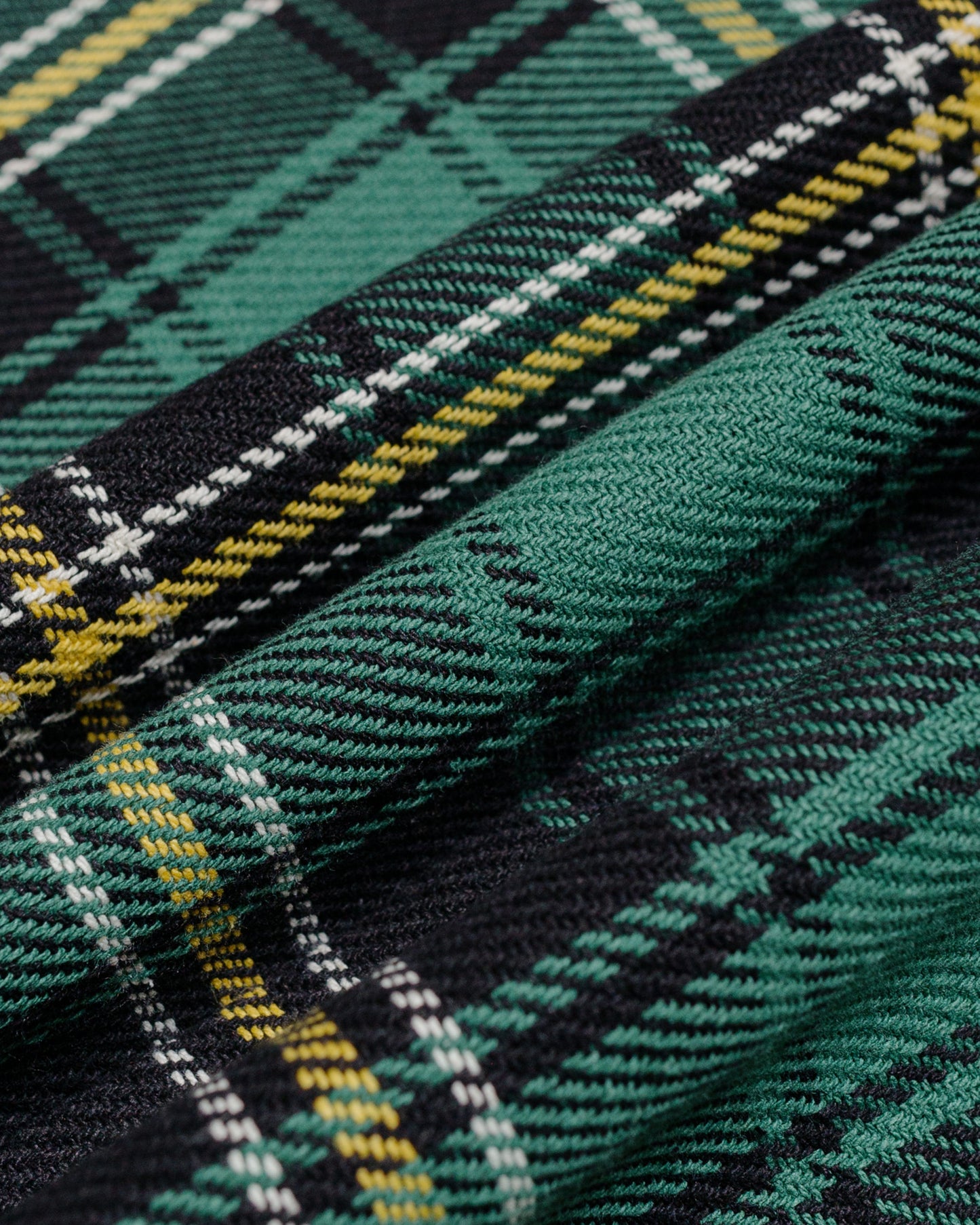 lost & found Bather Bather Algae Plaid Flannel Shirt