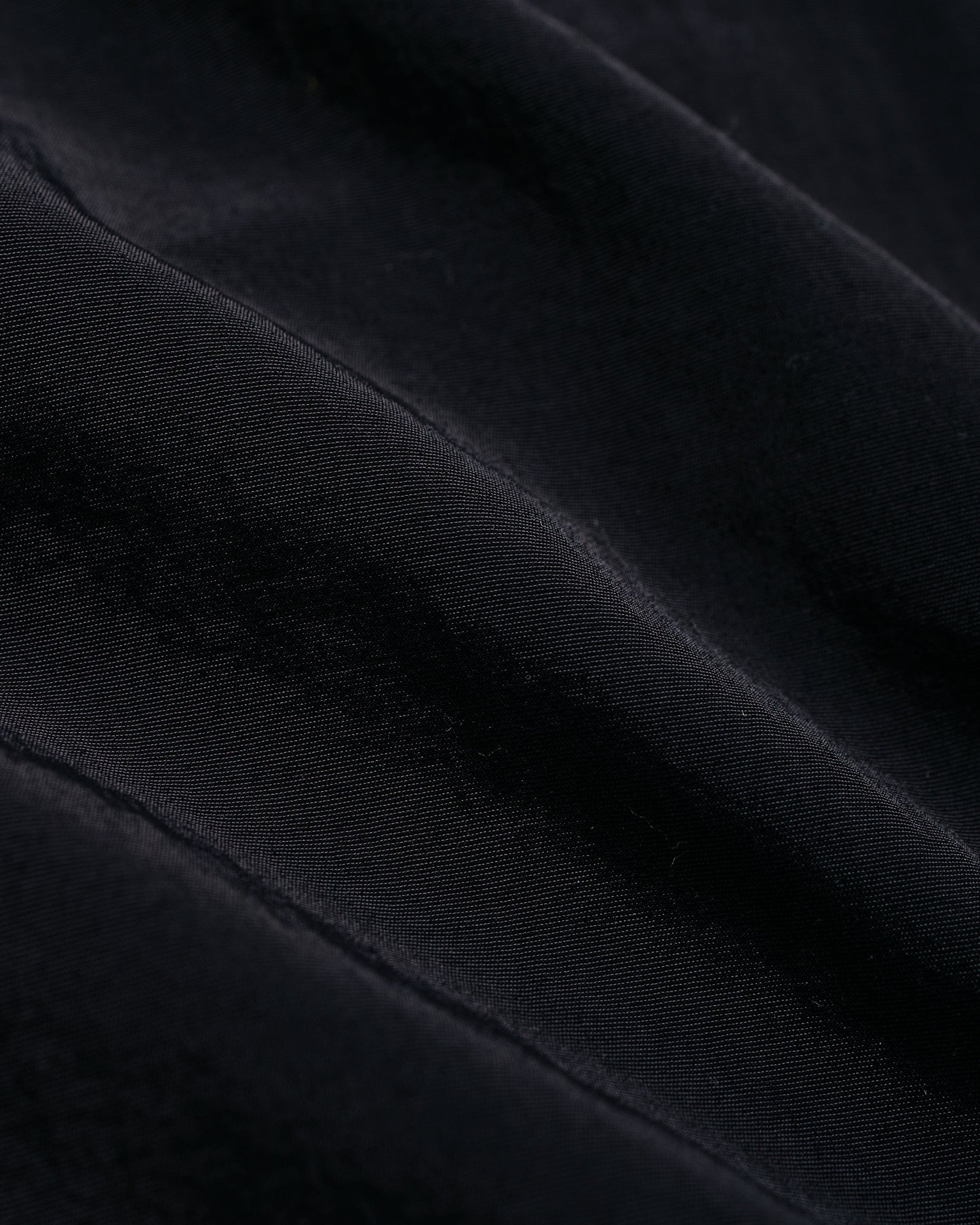 Bather Solid Black Swim Trunk