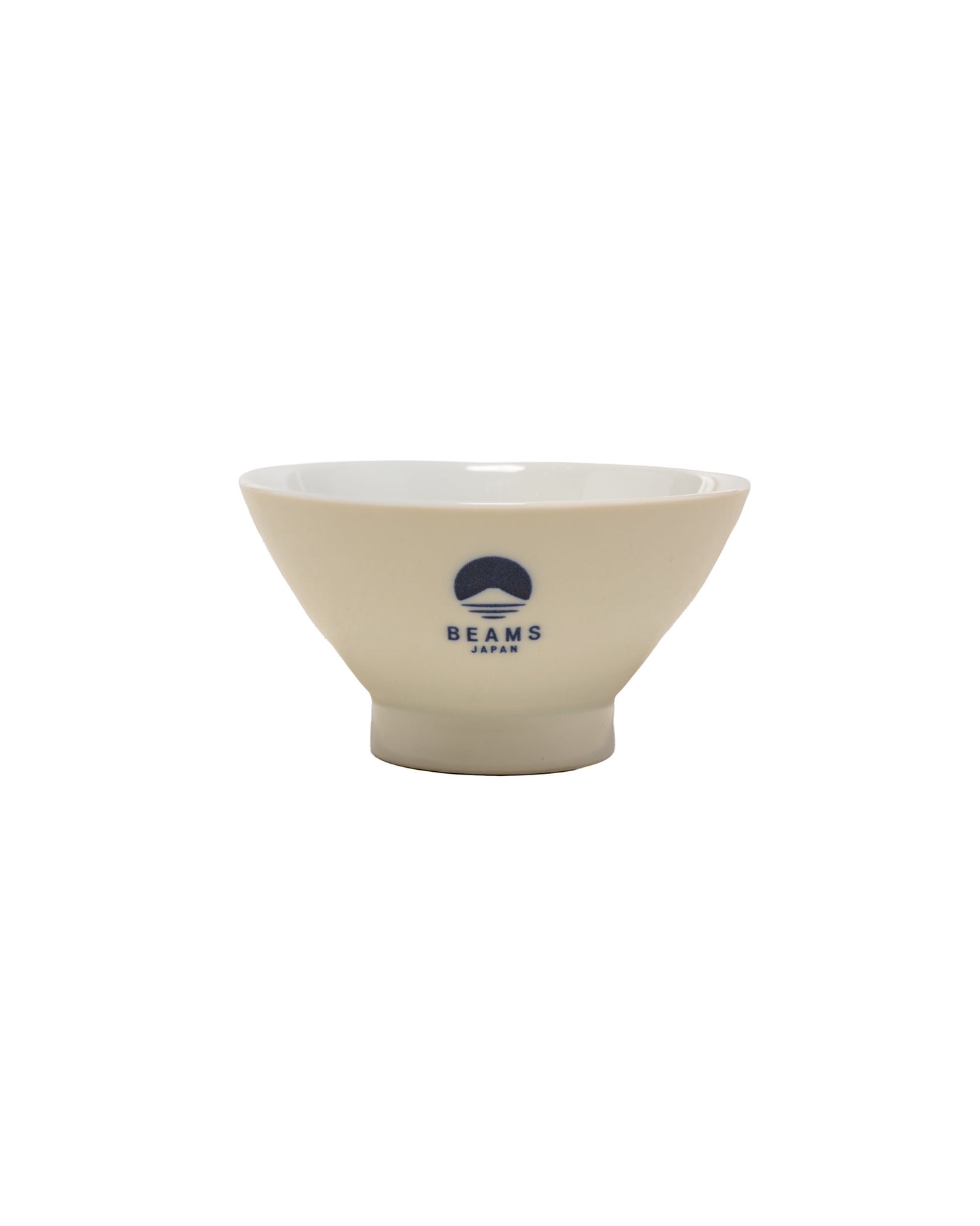 lost & found Beams Japan Beams Japan Hasami Logo Rice Bowl White