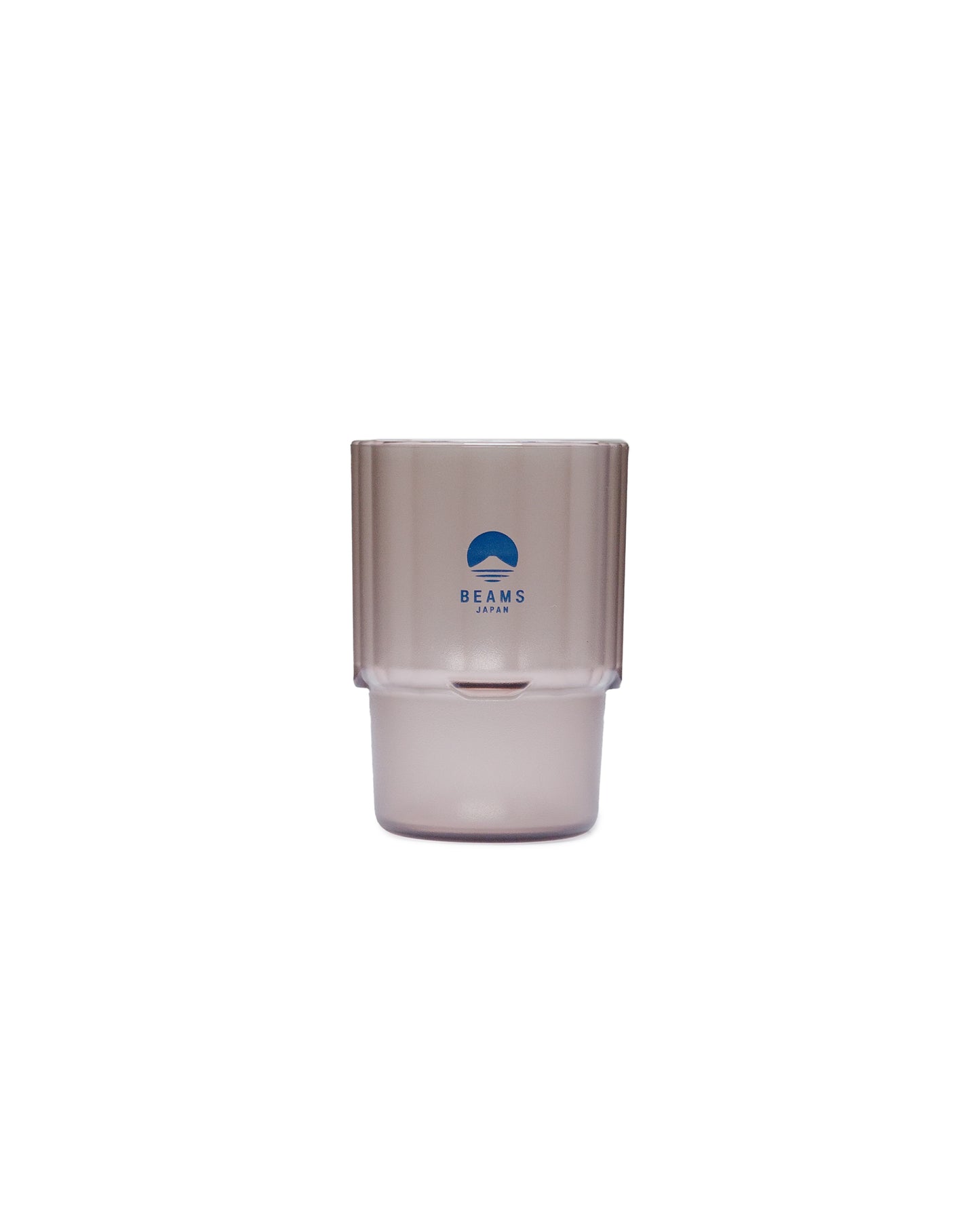 lost & found Beams Japan Beams Japan Stacking Cup Clear Brown/Navy Logo
