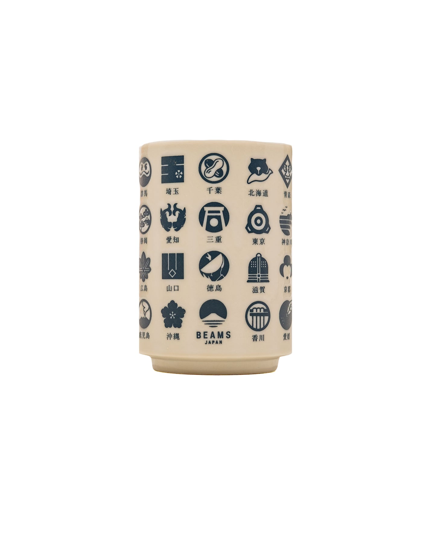 lost & found Beams Japan Beams Japan Sushi Teacup 'Todofuken' Indigo