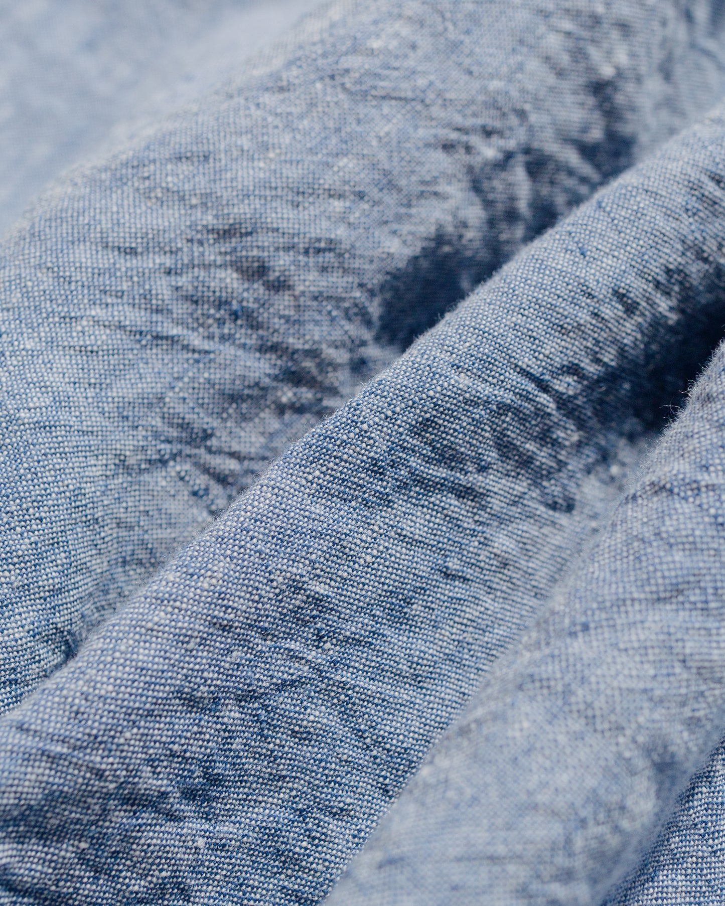 lost & found Beams Plus Beams Plus B.D. 1/40 Linen Chambray Blue