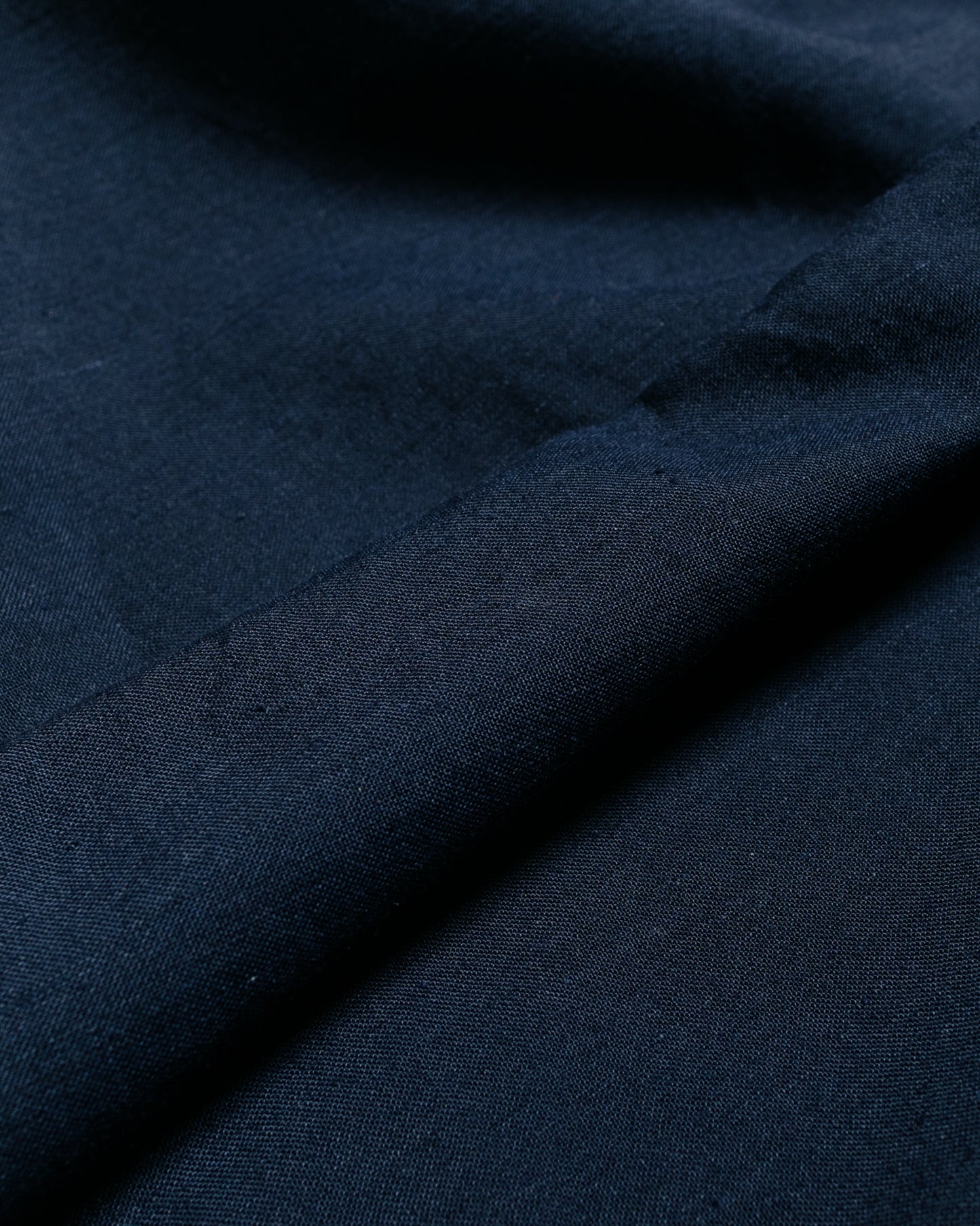 lost & found Beams Plus Beams Plus B.D. Short Sleeve COOLMAX® Linen Navy