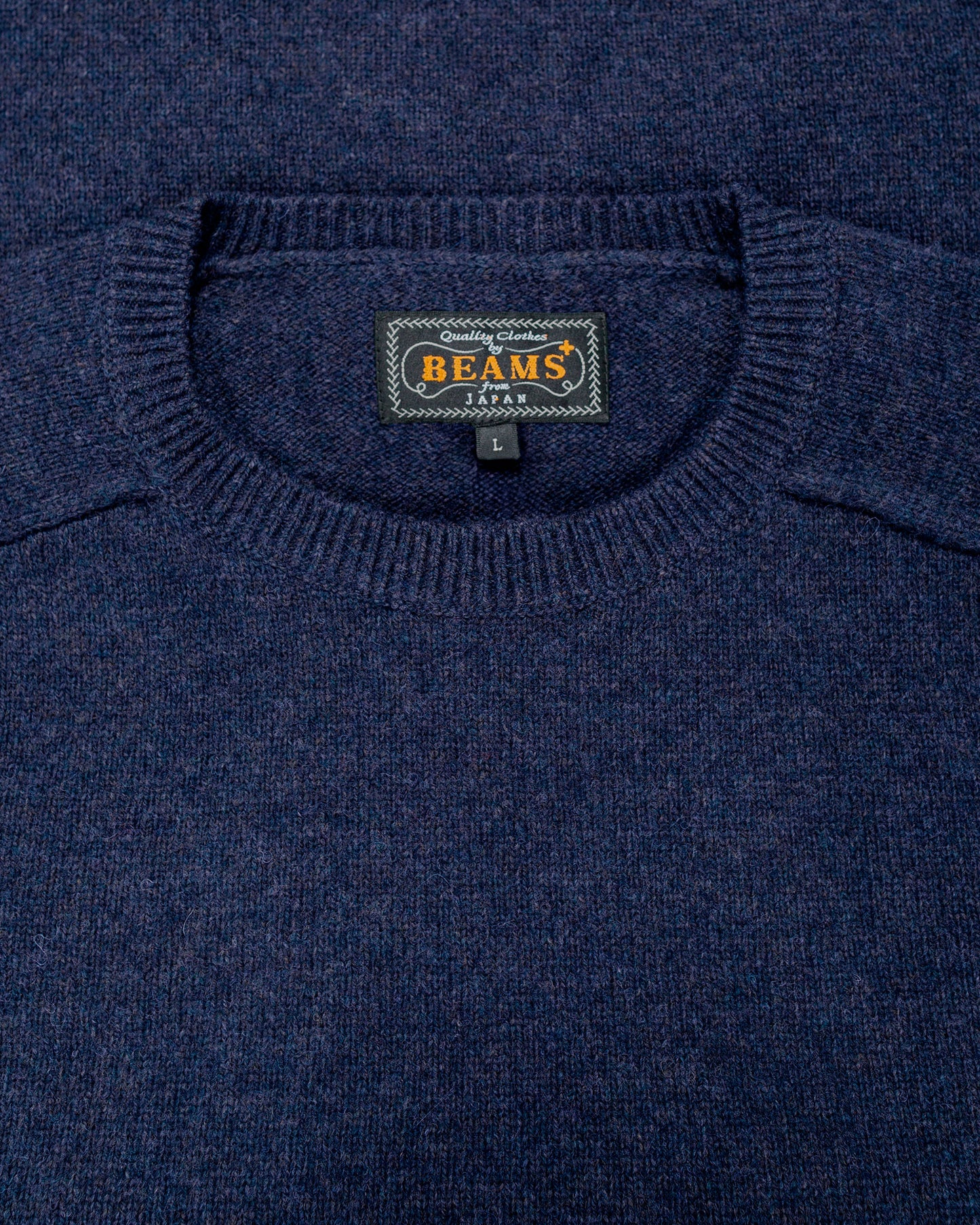 lost & found Beams Plus Beams Plus Crew 9G Navy