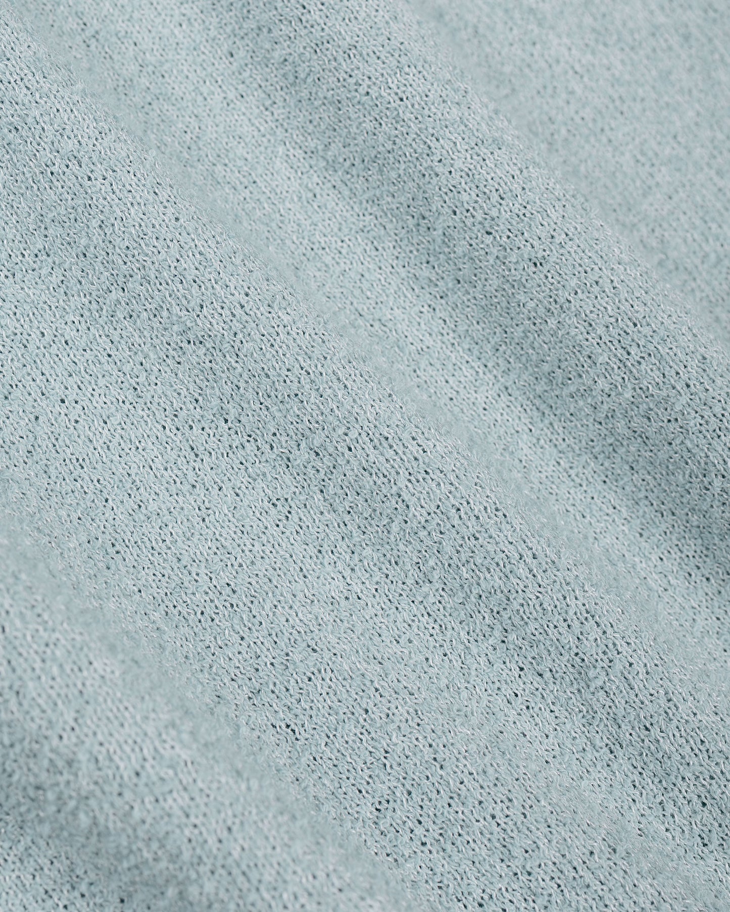 lost & found Beams Plus Beams Plus Knit Polo Boucle Sax