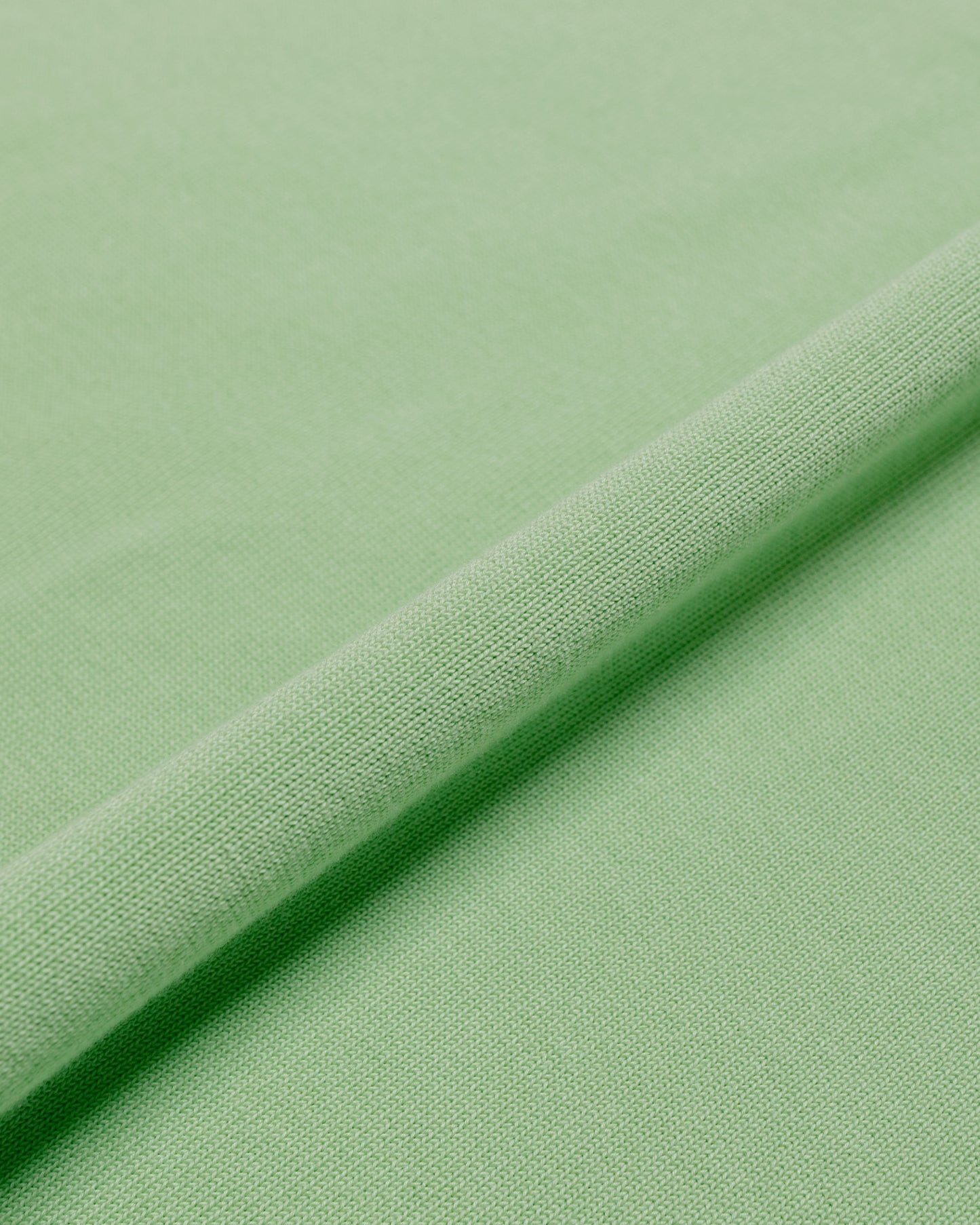 lost & found Beams Plus Beams Plus Knit Polo Solid 12G Light Green