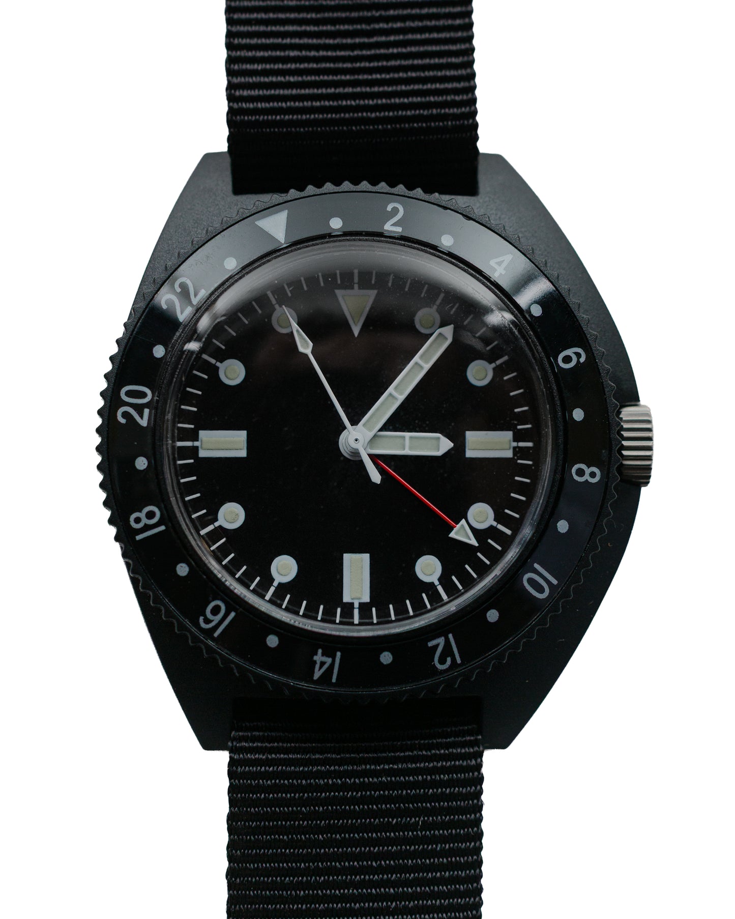 lost & found Beams Plus Beams Plus MIL Travel Watch Type-P24 Black