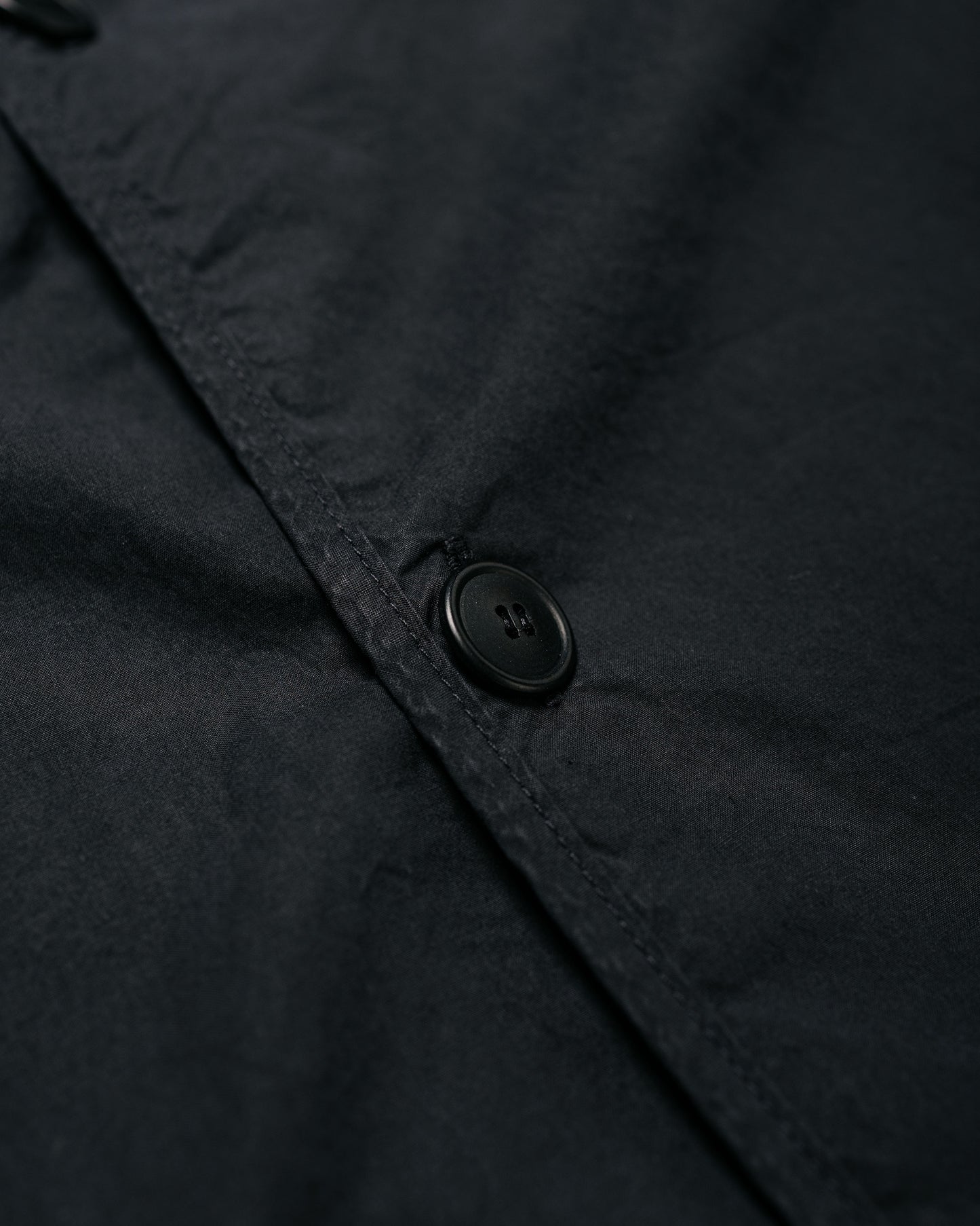 lost & found CASEY CASEY CASEY CASEY Mili 2 Layers Shirt L Cot Black