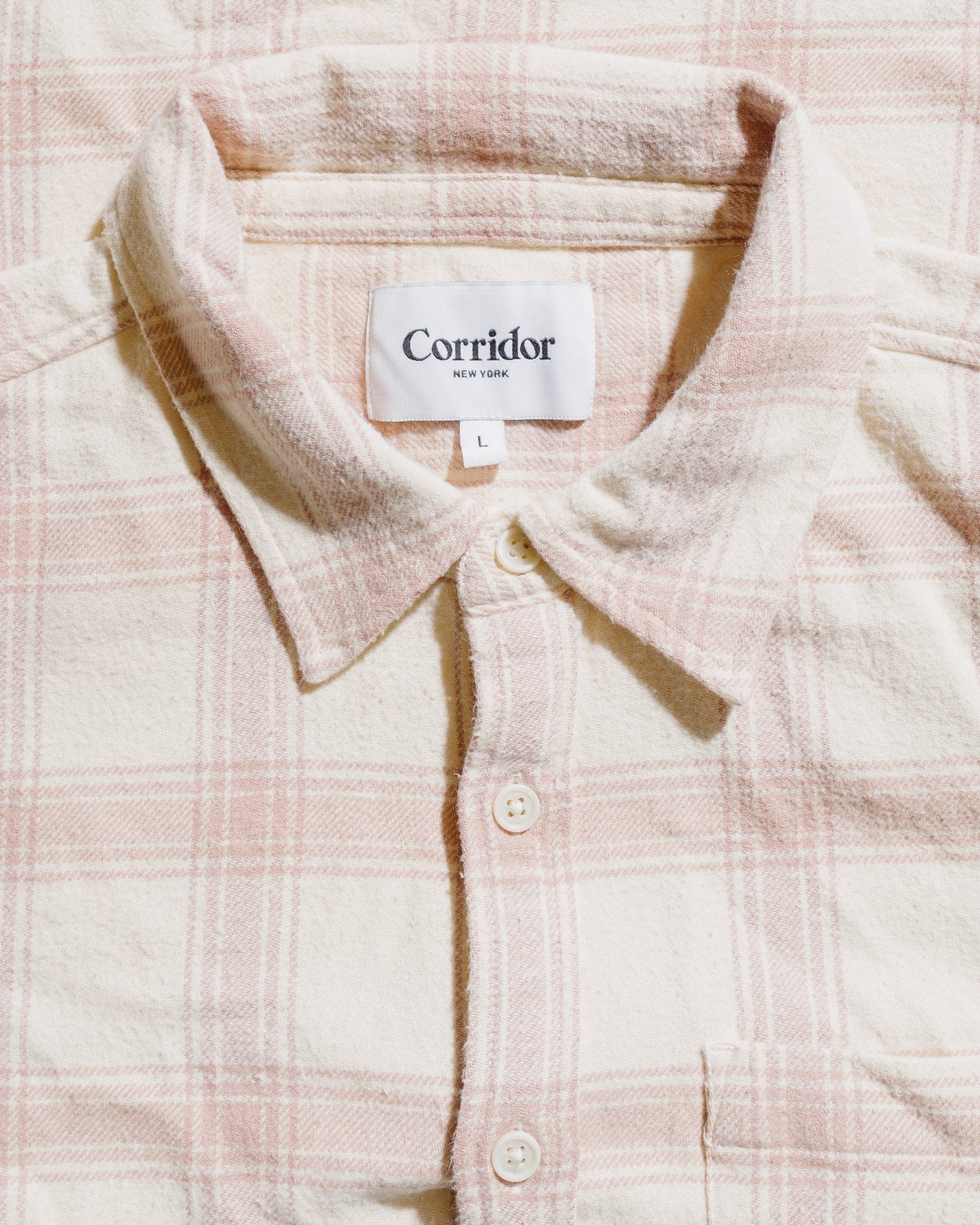 lost & found Corridor Corridor Appalachian Plaid LS Natural