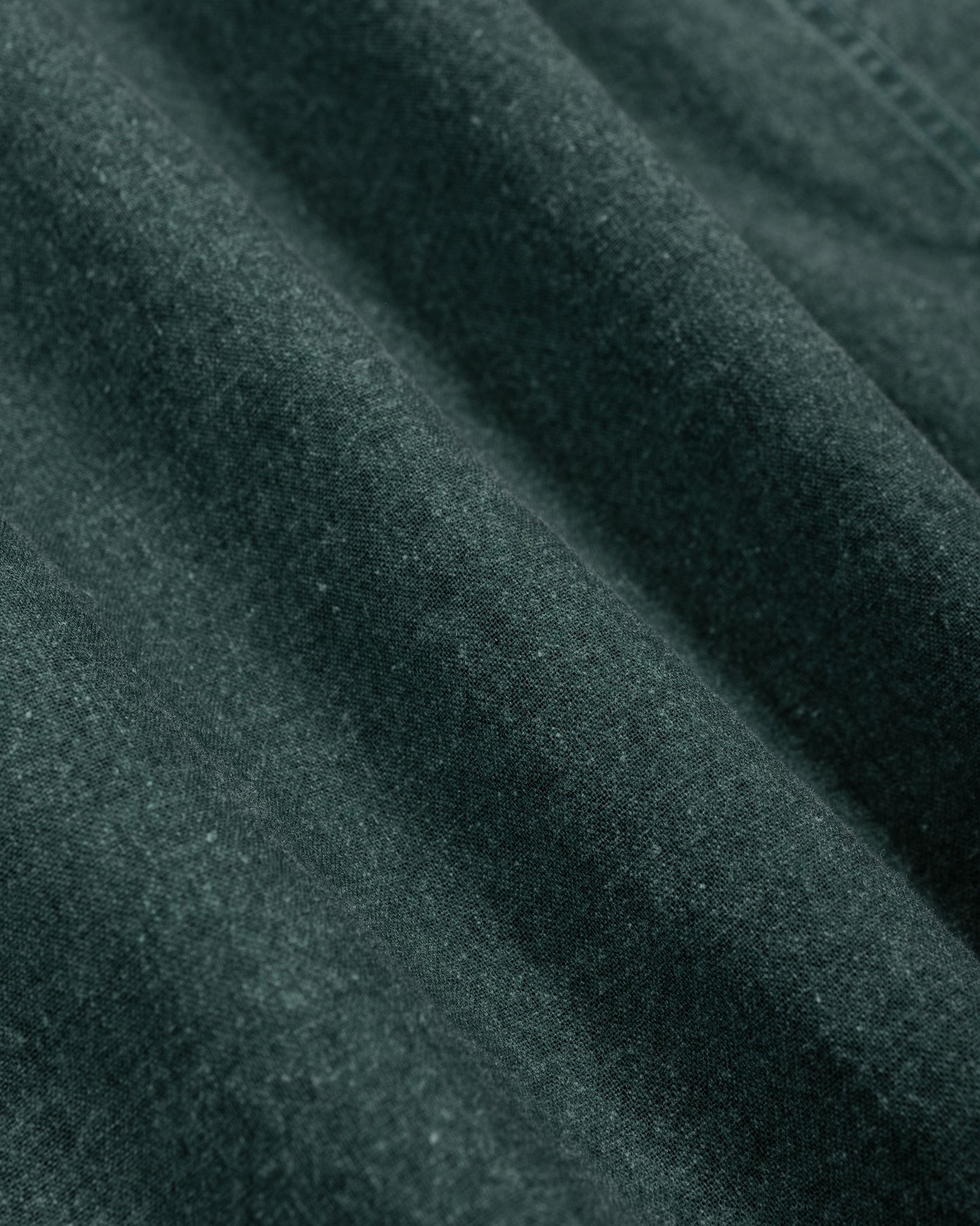 lost & found Corridor Corridor Pigment Dye Canvas LS Green