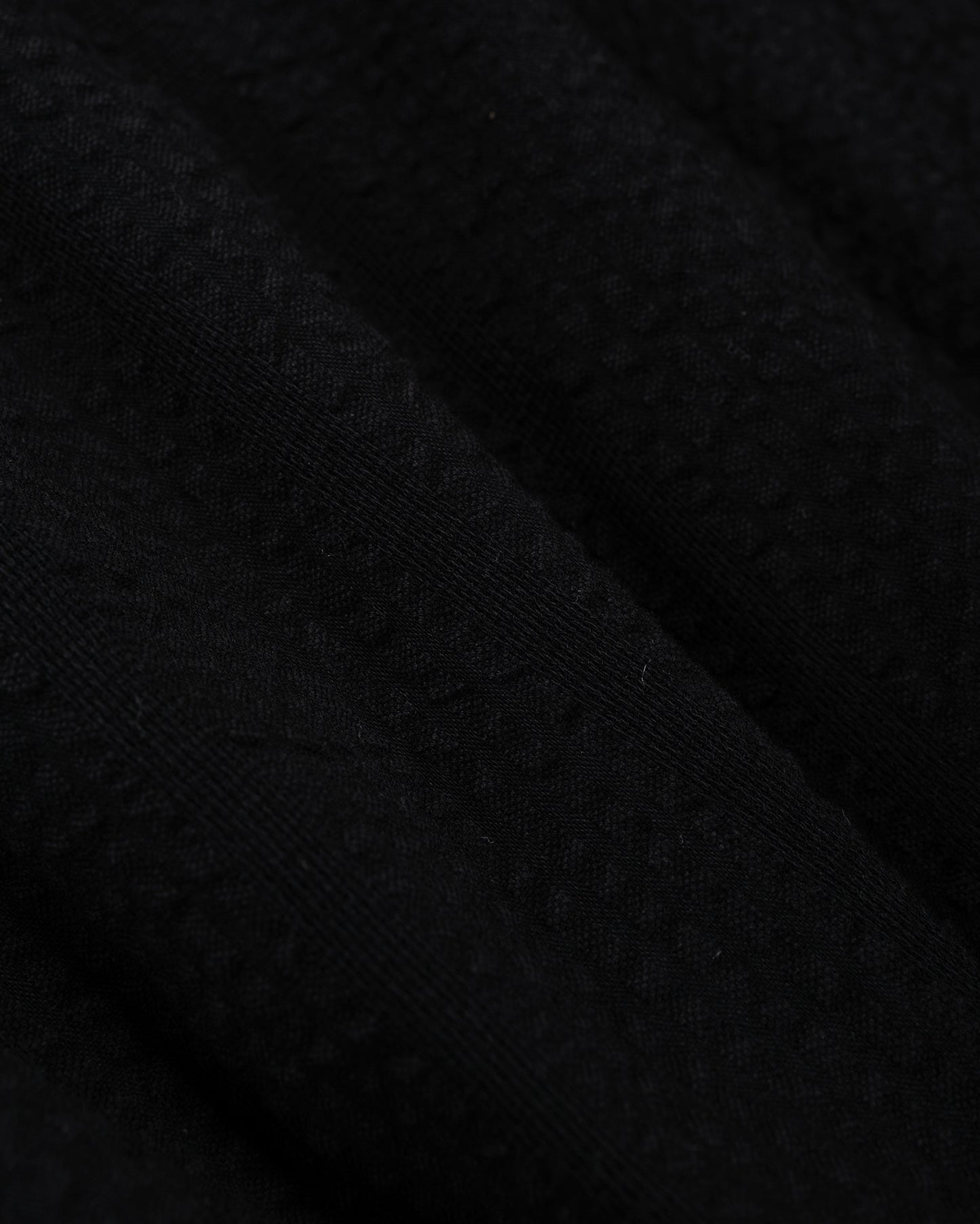 lost & found Corridor Corridor Striped Seersucker SS Black