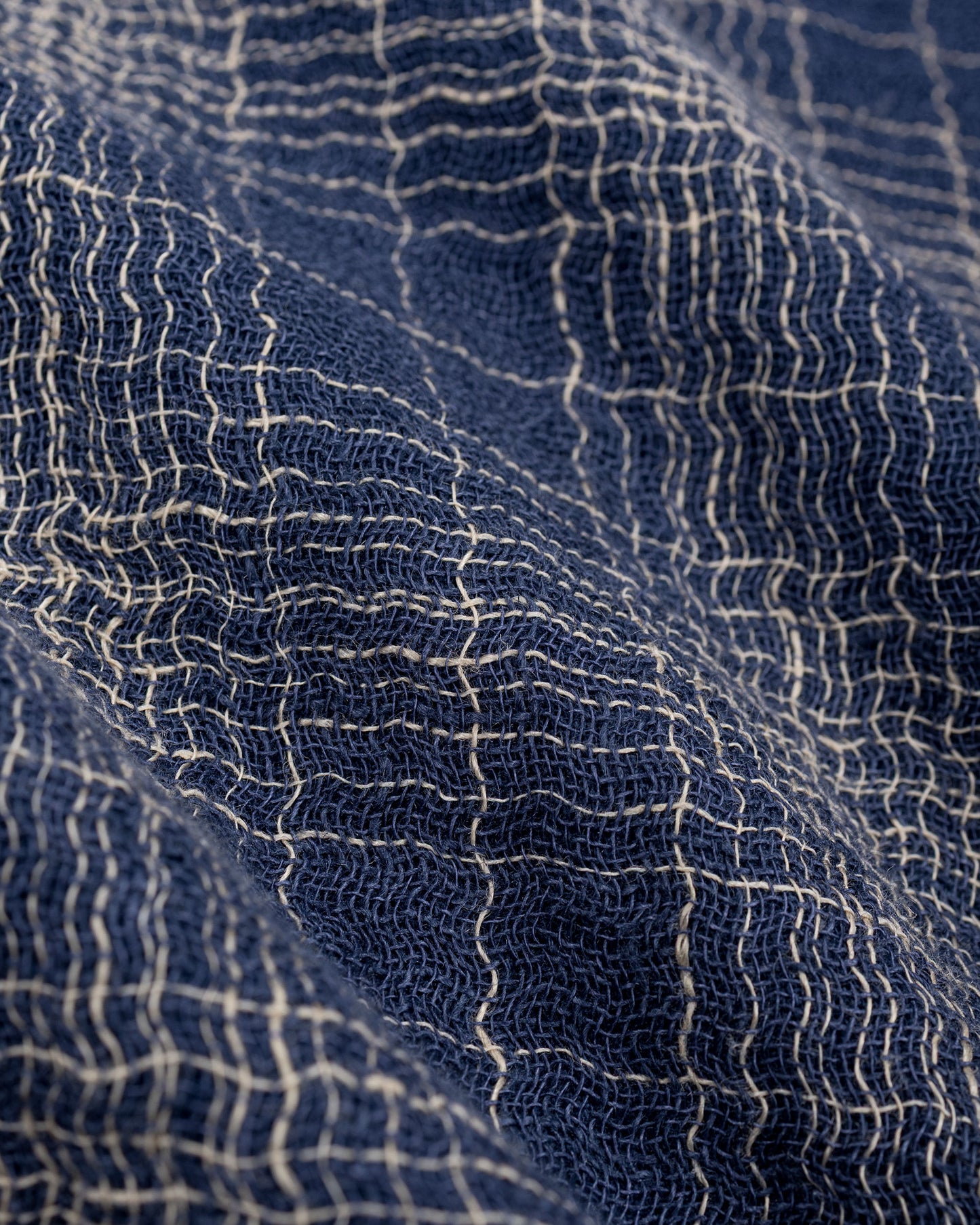 lost & found Corridor Corridor Wavy Linen SS Navy