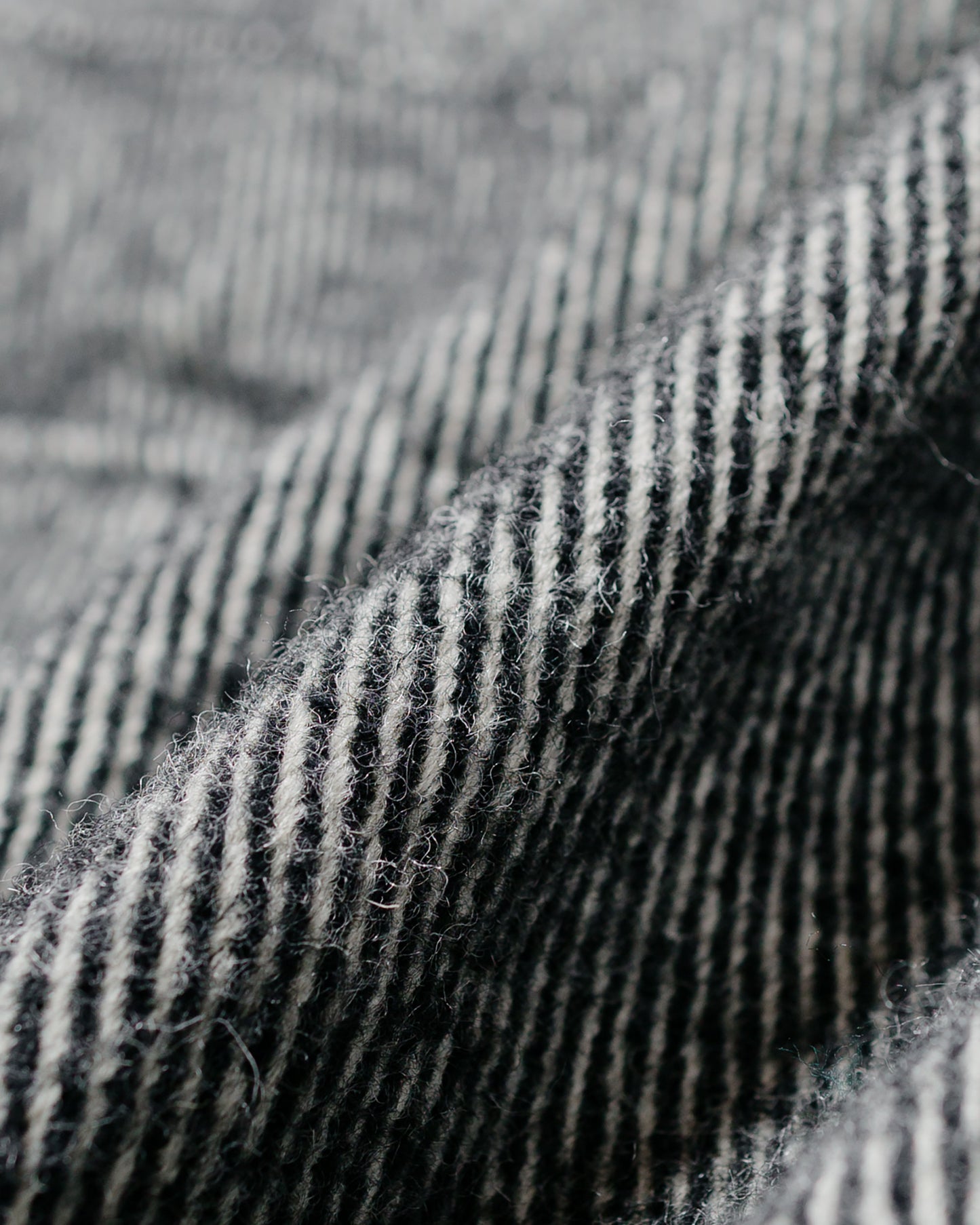 lost & found Engineered Garments Engineered Garments Chester Coat Black Wool Shaggy Twill