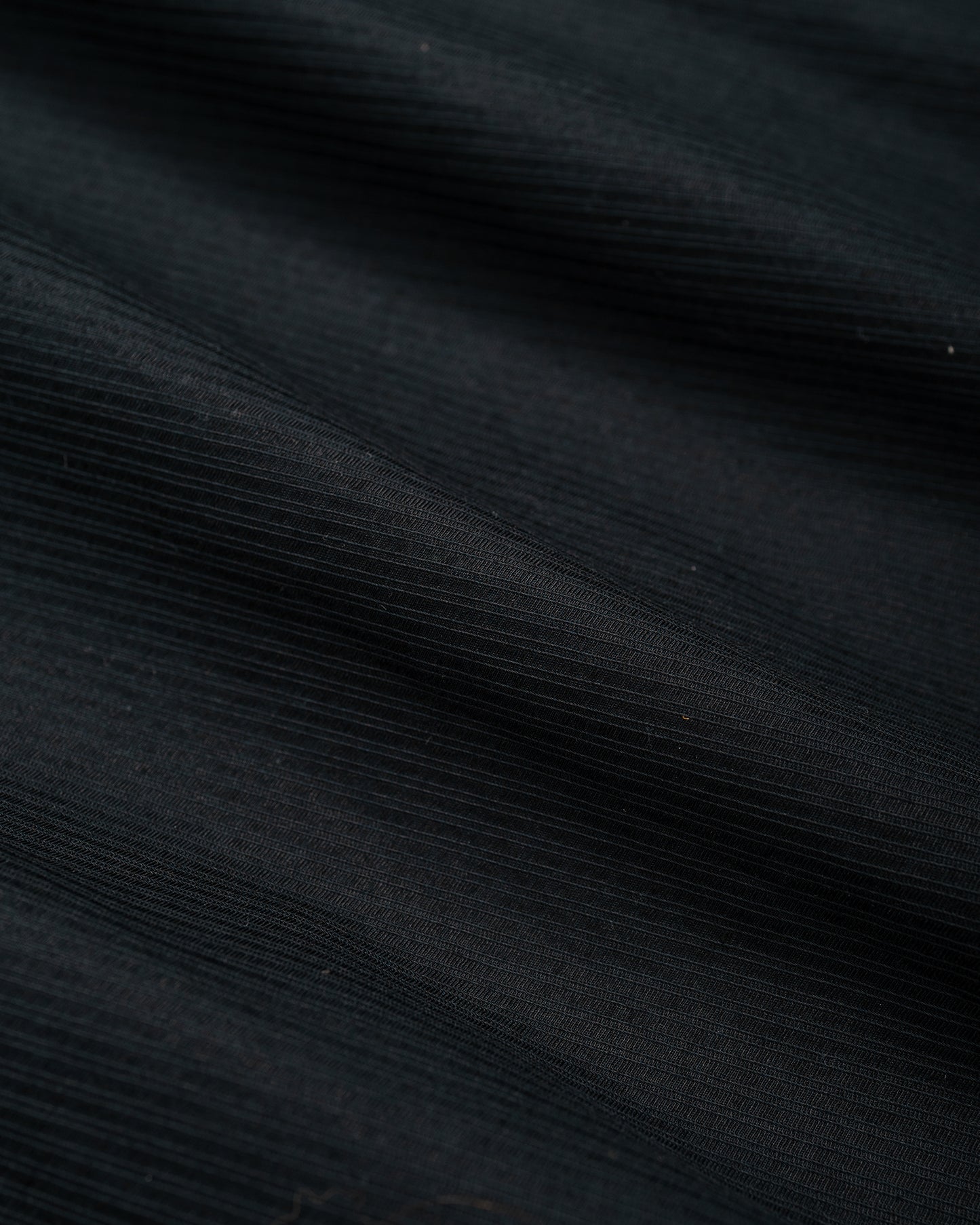 lost & found Engineered Garments Engineered Garments Wing Collar Shirt Black Cotton Diagonal Dobby Stripe