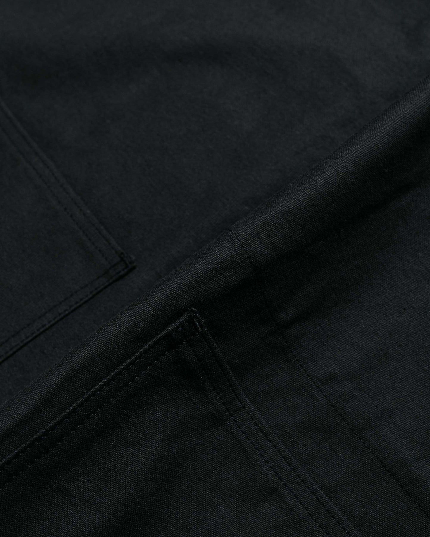 lost & found Engineered Garments Workaday Engineered Garments Workaday Shawl Collar Jacket Black Cotton Reverse Sateen
