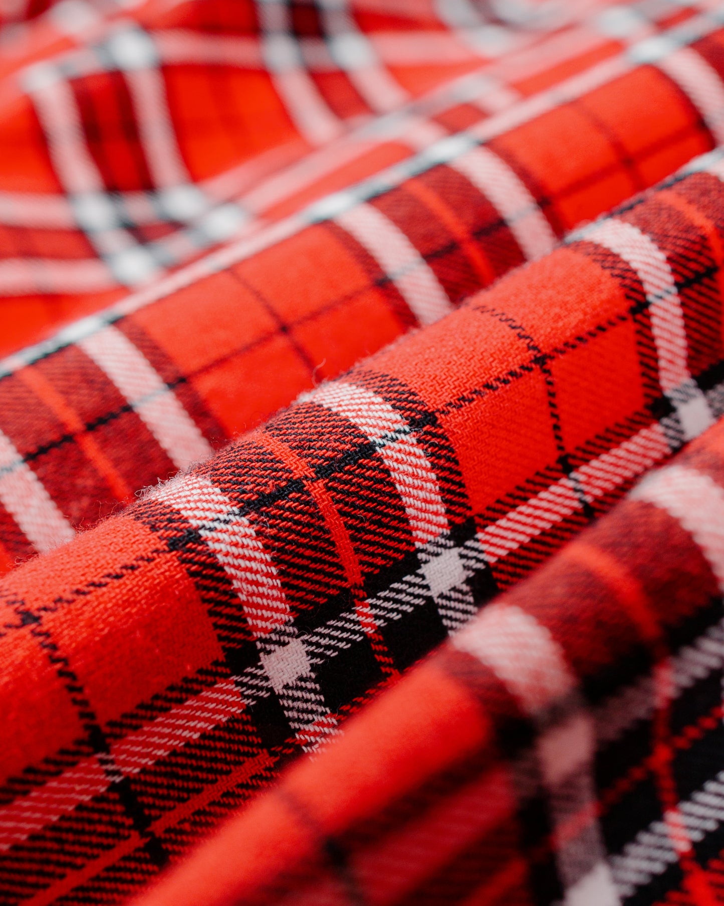 lost & found Engineered Garments Workaday Engineered Garments Workaday Utility Shirt Red Cotton Twill Plaid