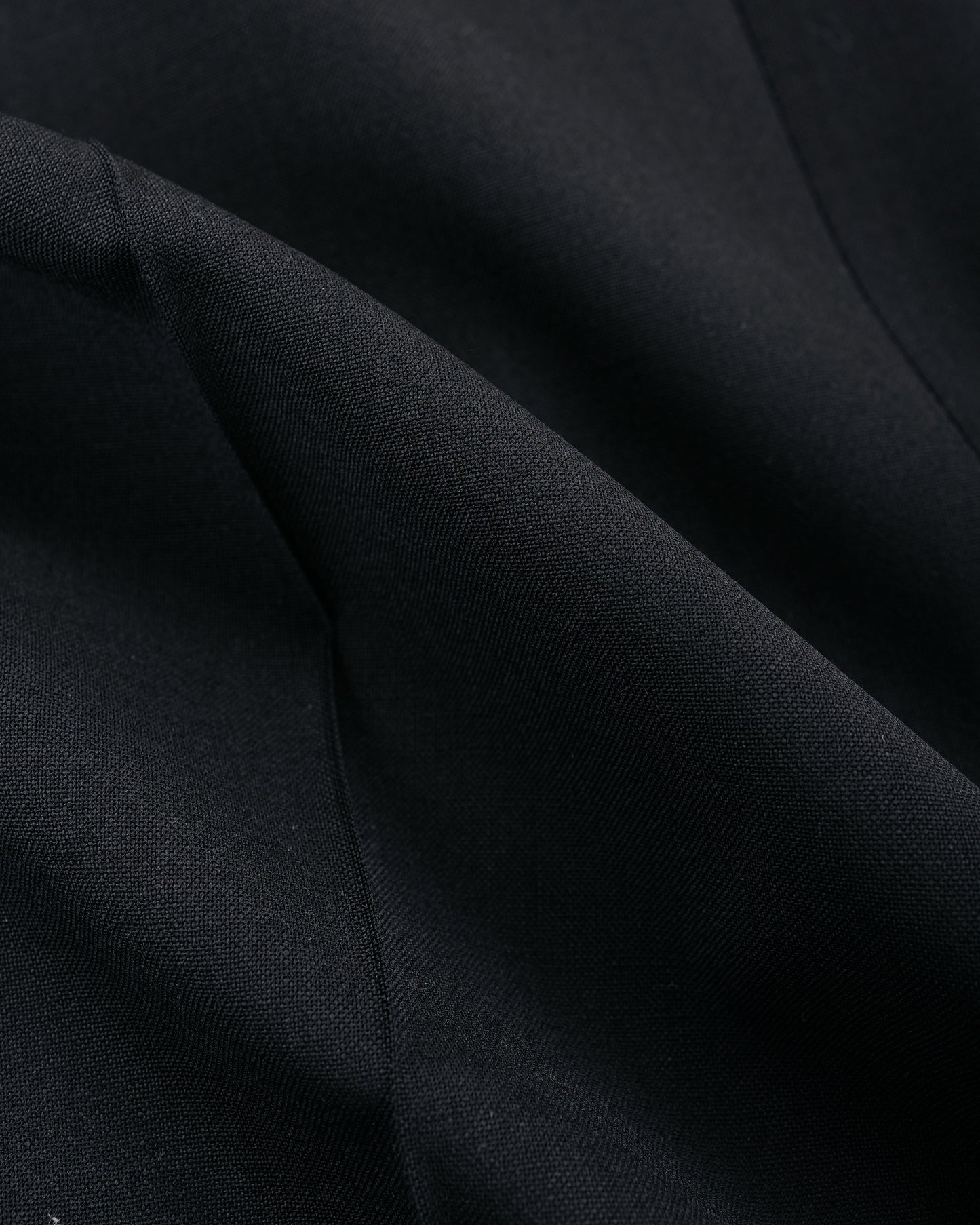 lost & found Sunflower Sunflower Wide Pleated Trouser Tropical Wool 999 Black