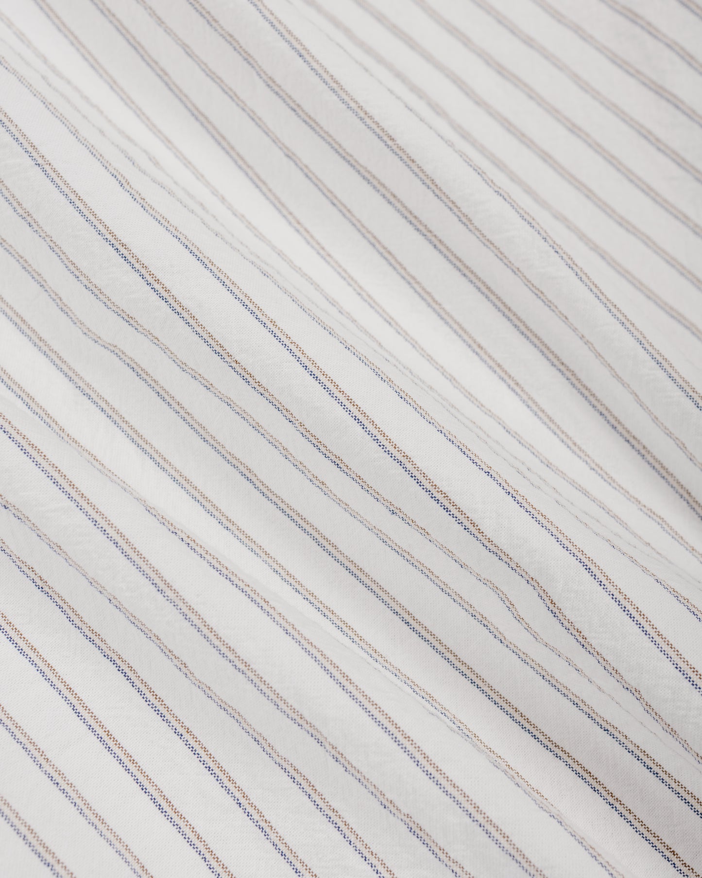 lost & found Gitman Vintage Bros. Gitman Vintage Bros. White Japanese Striped Oxford