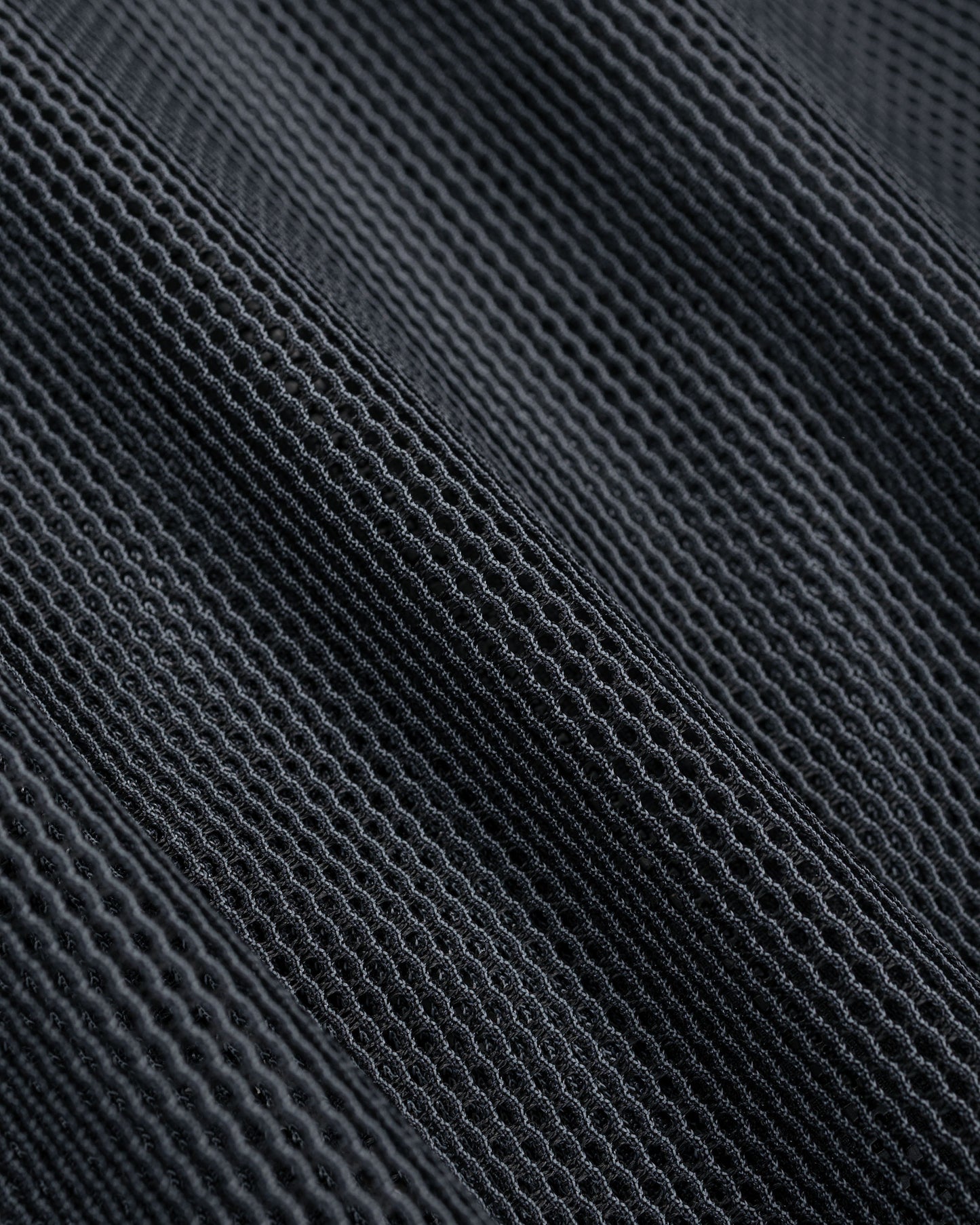 lost & found Goldwin Goldwin Tonalith Mesh Hooded Jacket Black