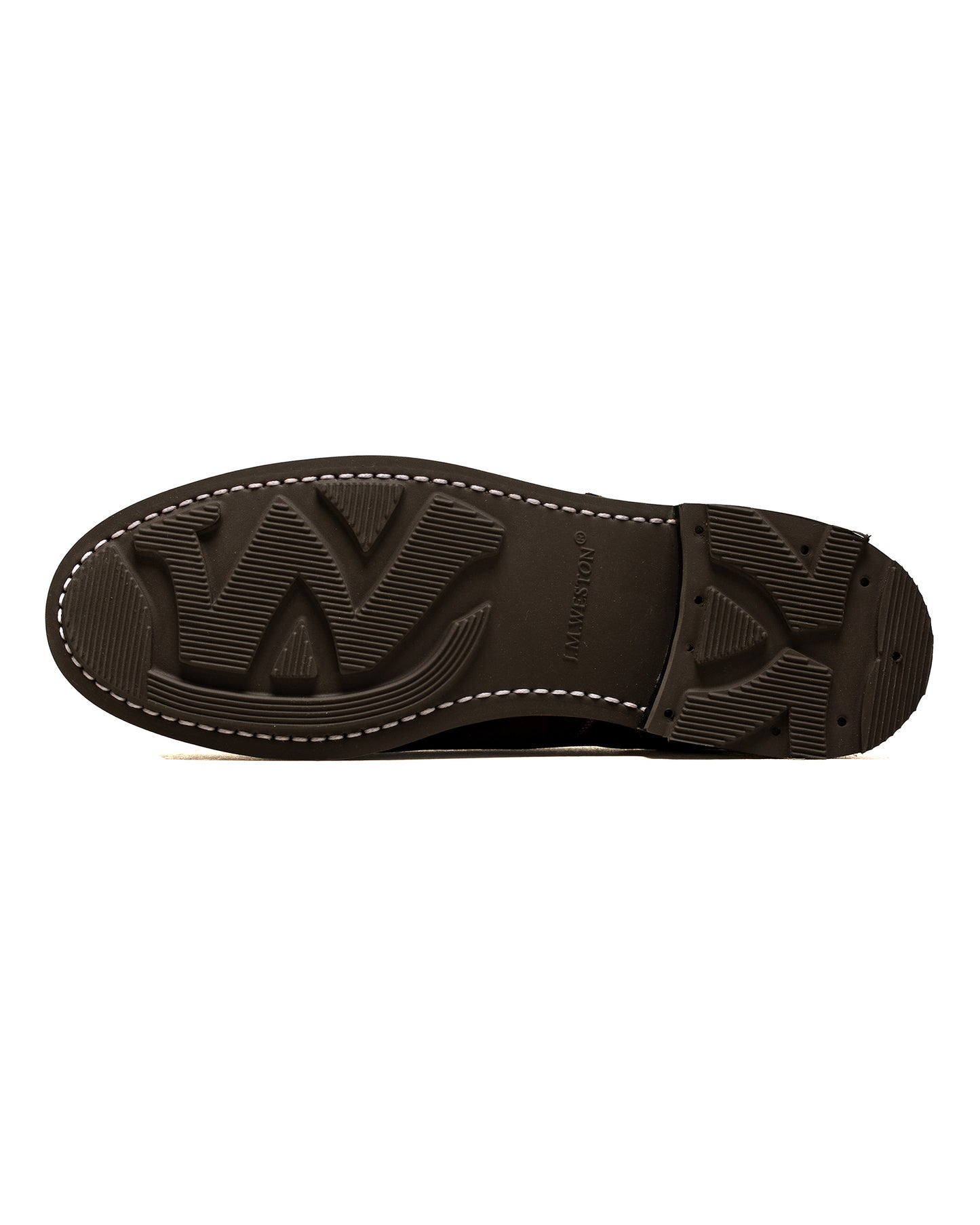 J.M. Weston Golf Derby Dark Brown Boxcalf Leather