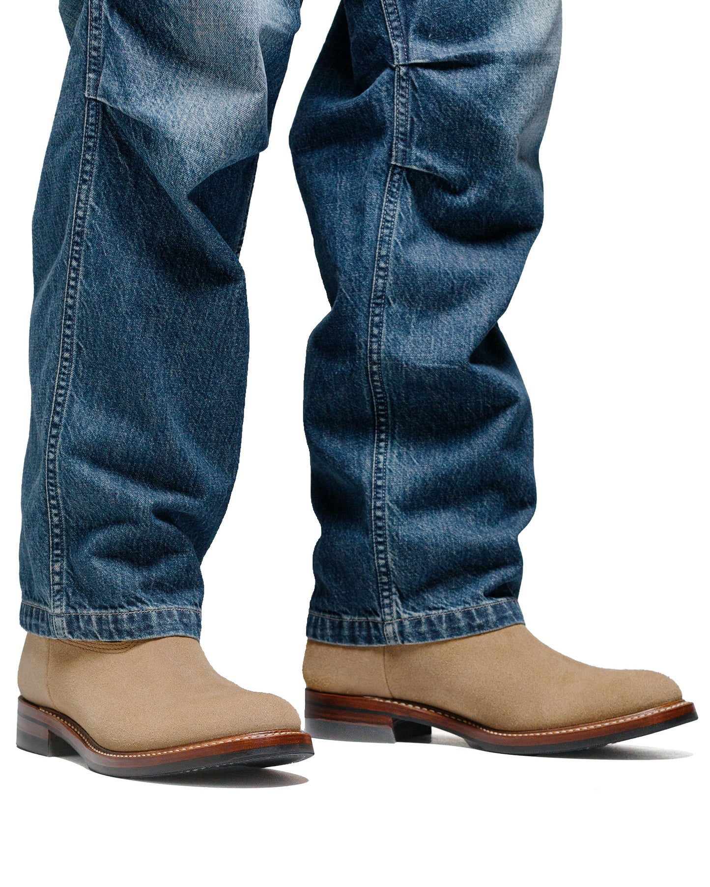 lost & found John Lofgren Bootmaker John Lofgren Bootmaker Duke Roper Boots Horween Leather CXL Natural Roughout
