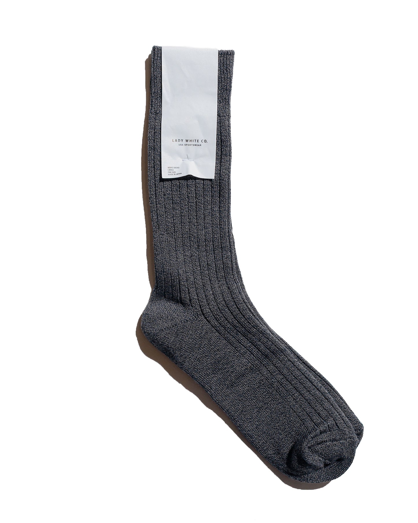 lost & found Lady White Co. Lady White Co. LWC Sock Black Melange