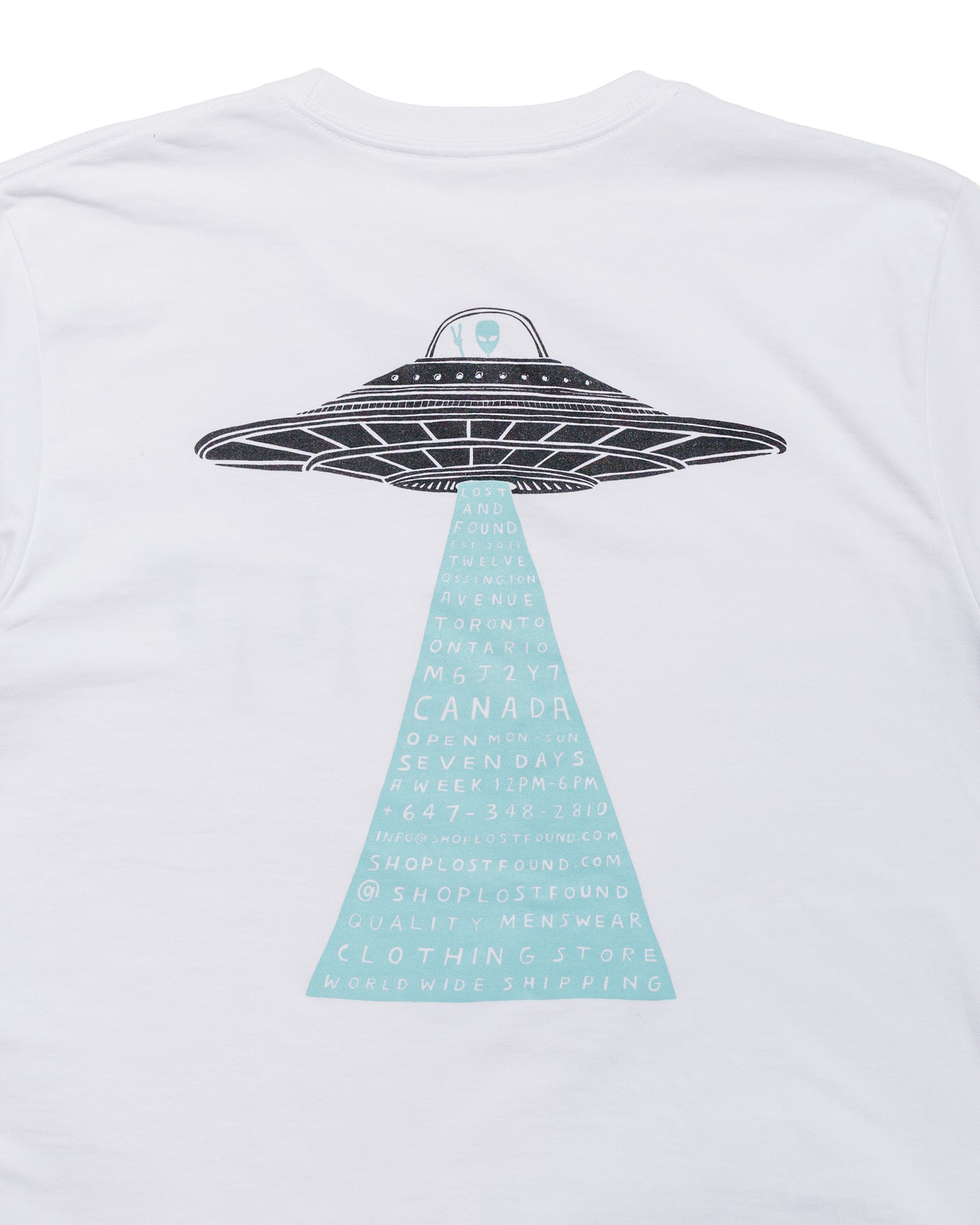 lost & found Lost & Found Lost & Found Artist Series 011: 'Alien' Tee