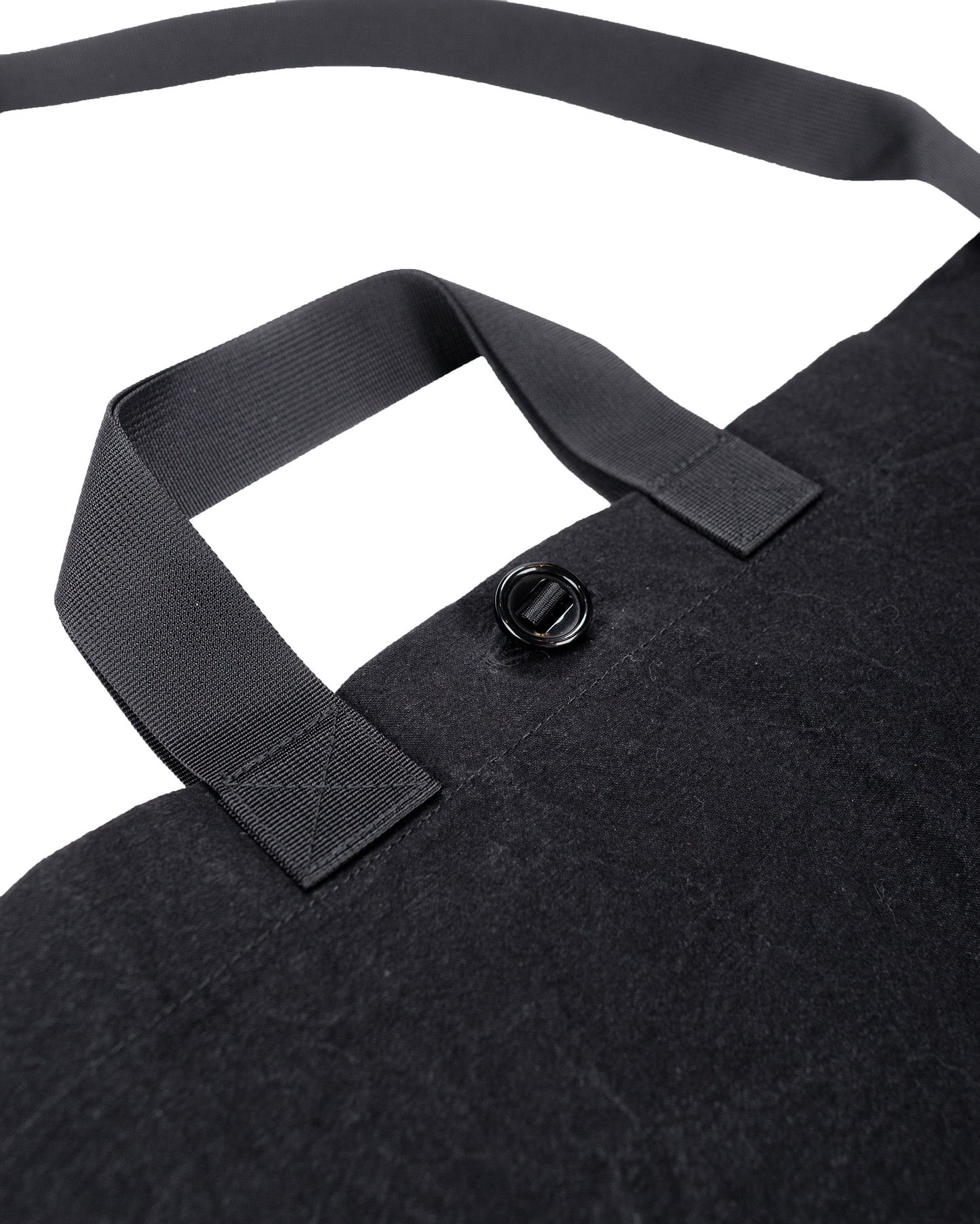 lost & found MAN-TLE MAN-TLE R0B1 'Multi Handle Tote' Black Wax