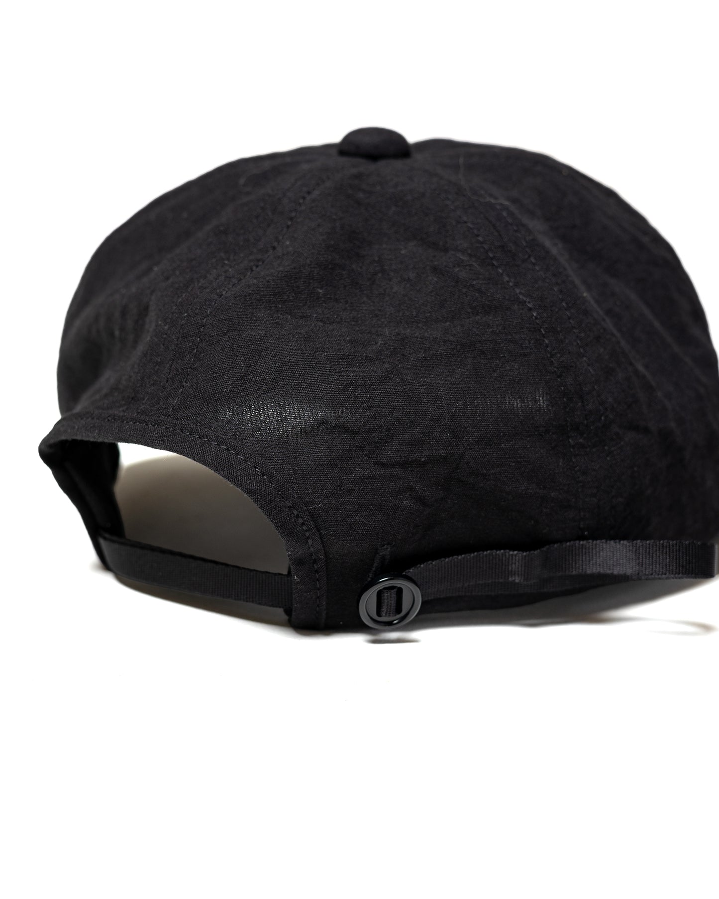 lost & found MAN-TLE MAN-TLE R20C1 'Shallow Cap' Black Linen