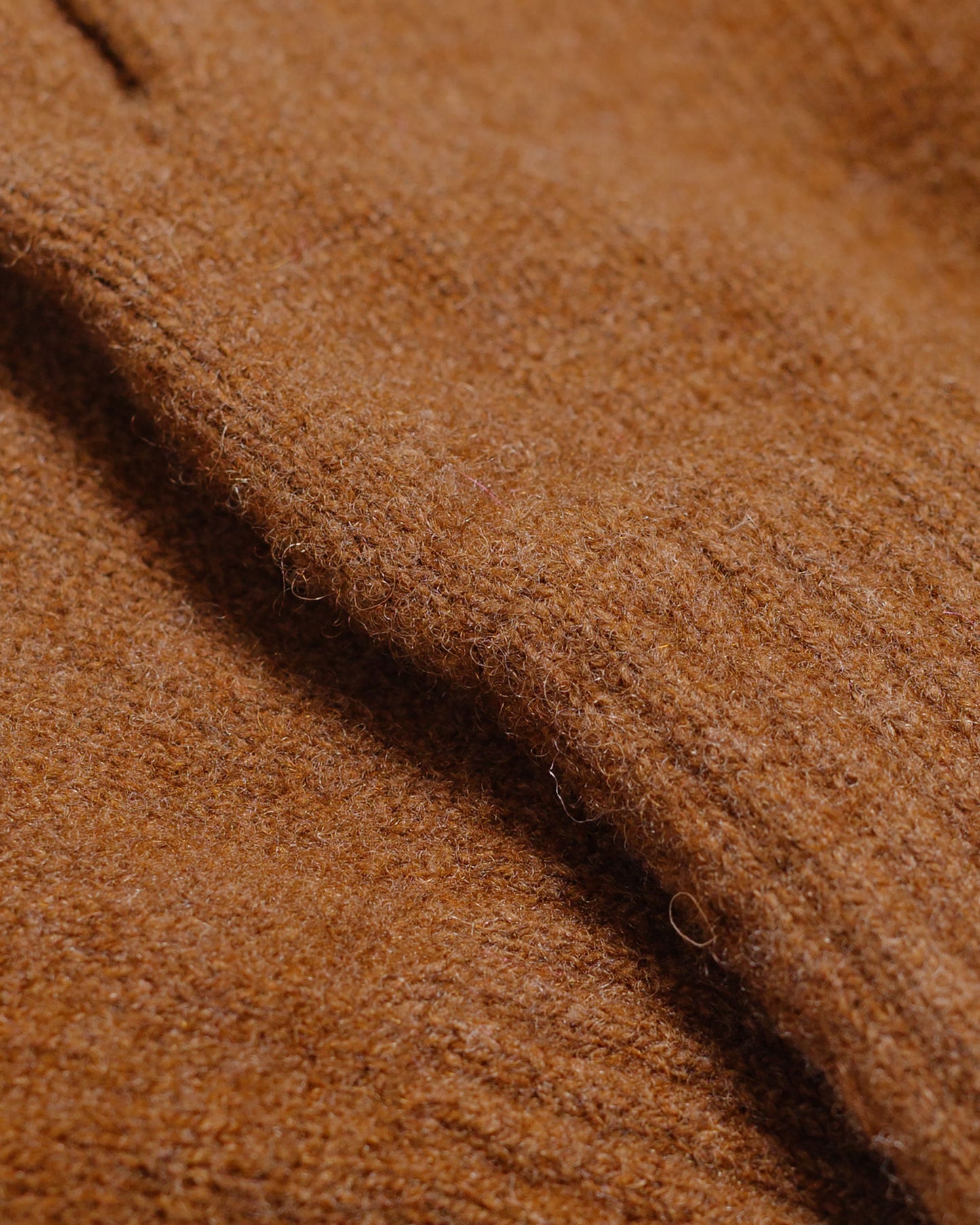 lost & found Margaret Howell MHL Cut Off Glove Lambswool Conker