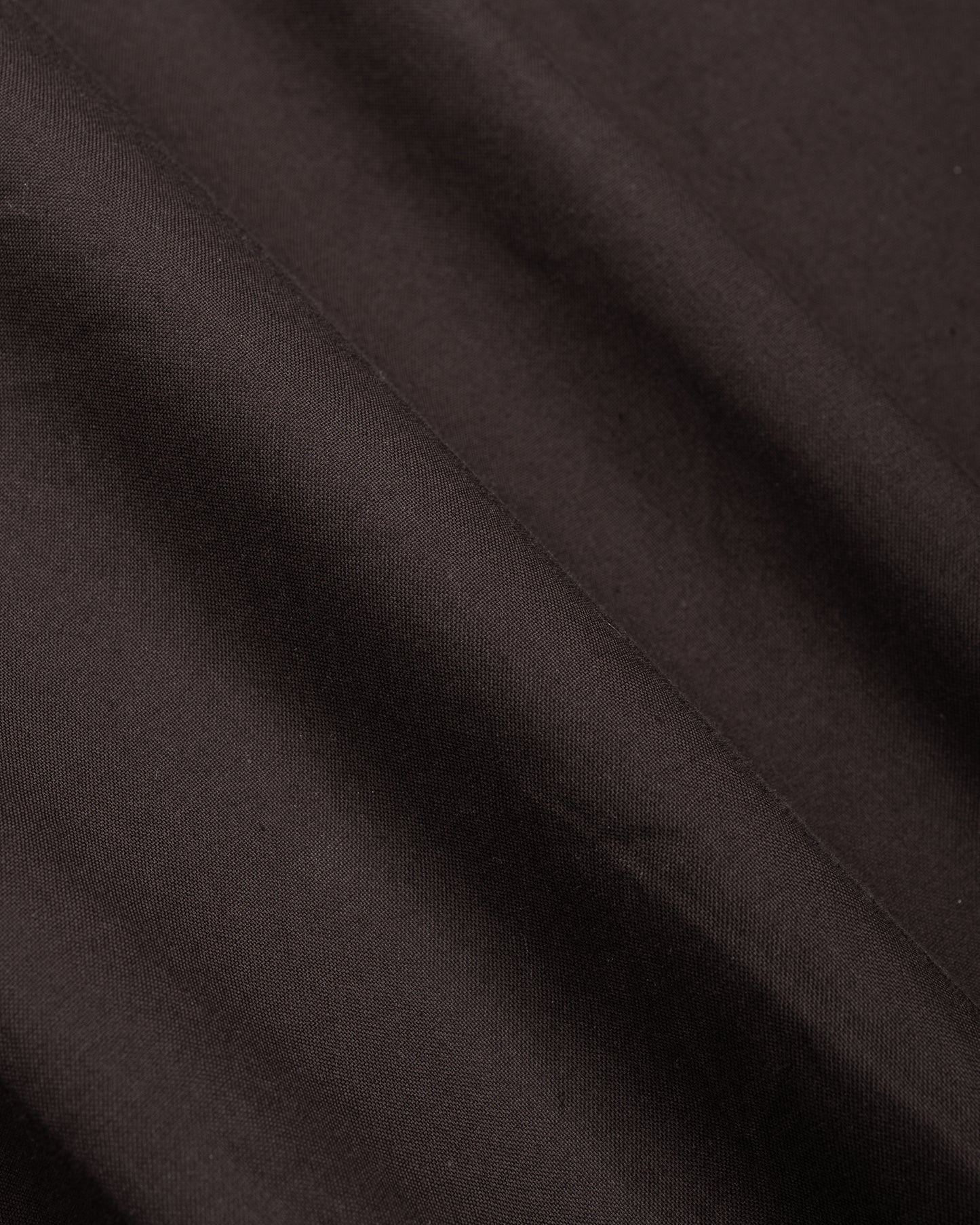 lost & found Margaret Howell MHL Long Sleeve Half Zip Shirt Cotton Canvas Shirting Earth