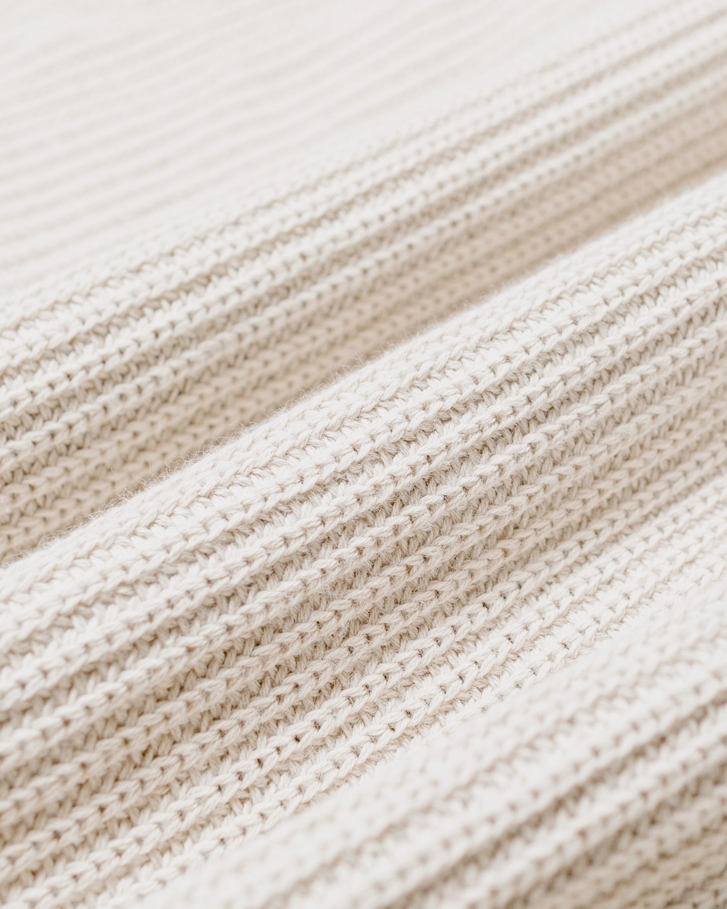 lost & found Merz B. Schwanen Merz B. Schwanen KNITSHIRT05 Ribbed Knitshirt Sand