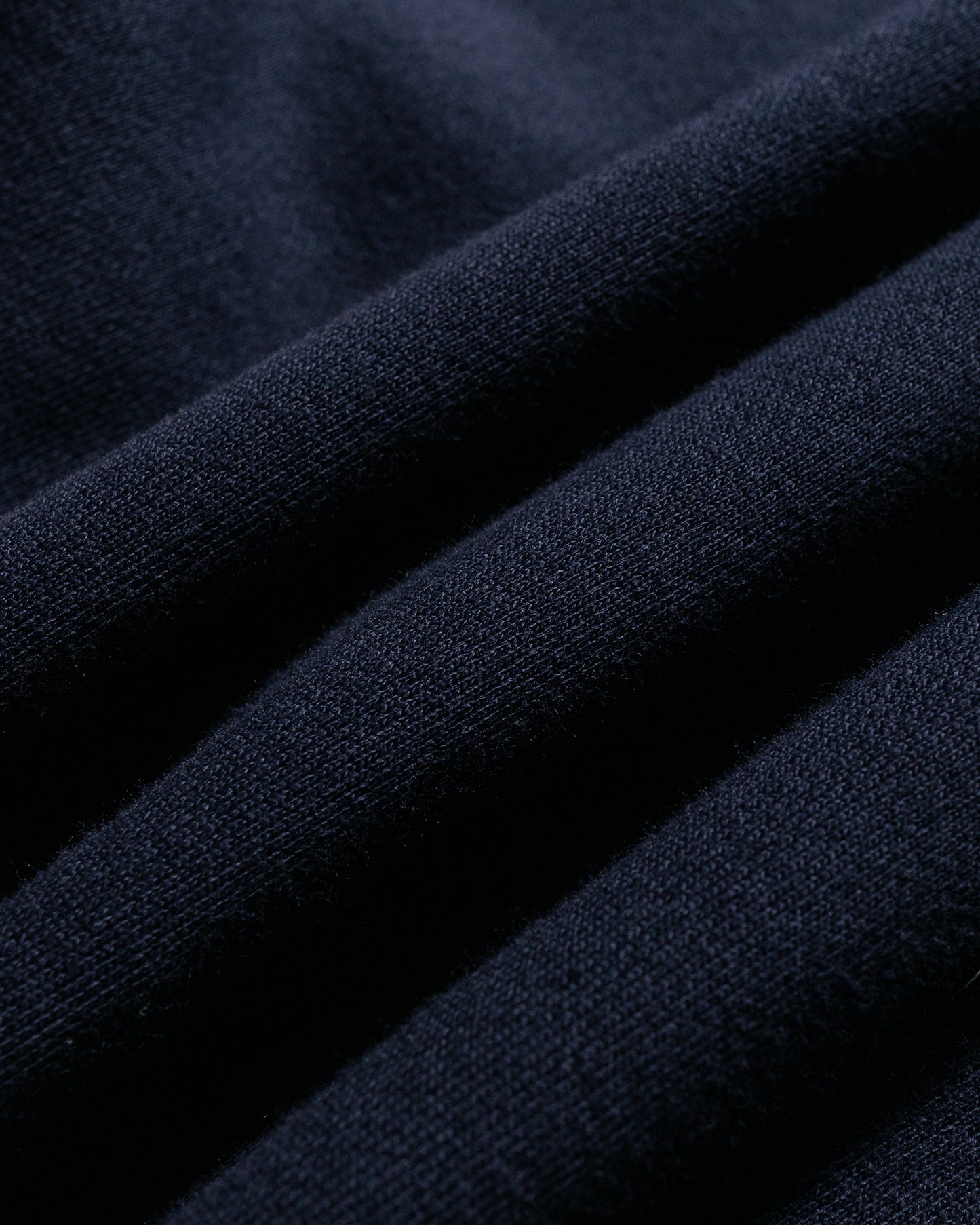 lost & found Merz B. Schwanen Merz B. Schwanen ZIPC01 Zip Collar Sweatshirt Dark Navy