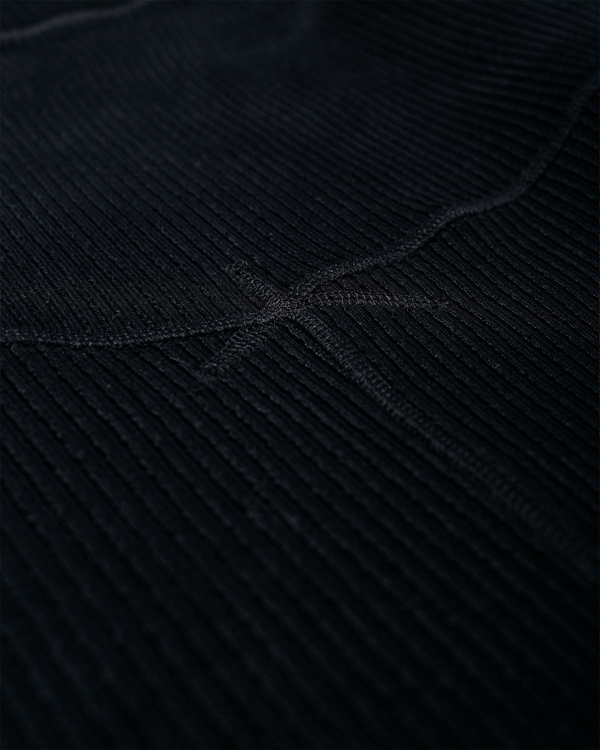 MotivMfg Bog T-Shirt Cotton Linen Rib Jersey/Black