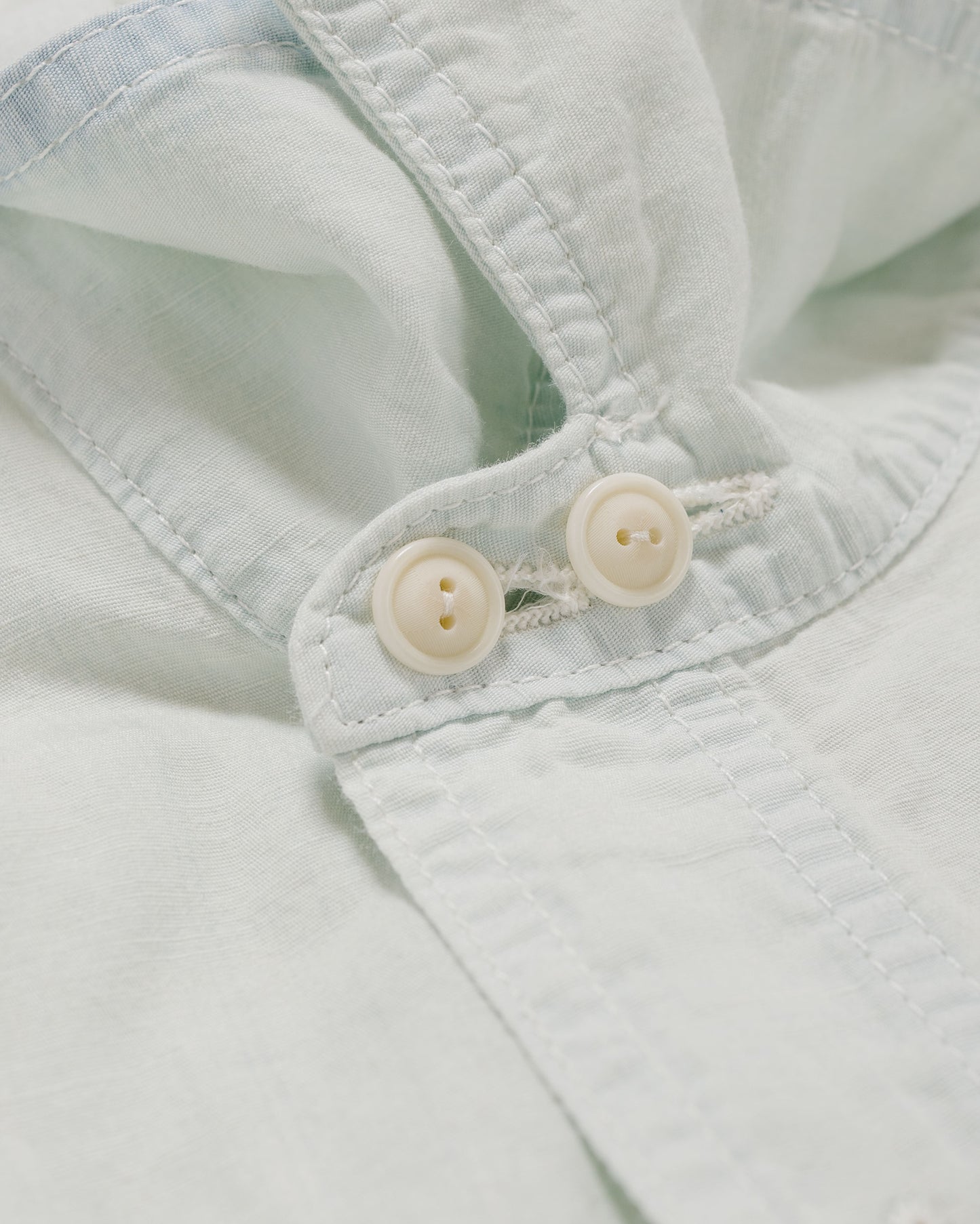 NICENESS Elmes Articulated Shirt Ice Blue