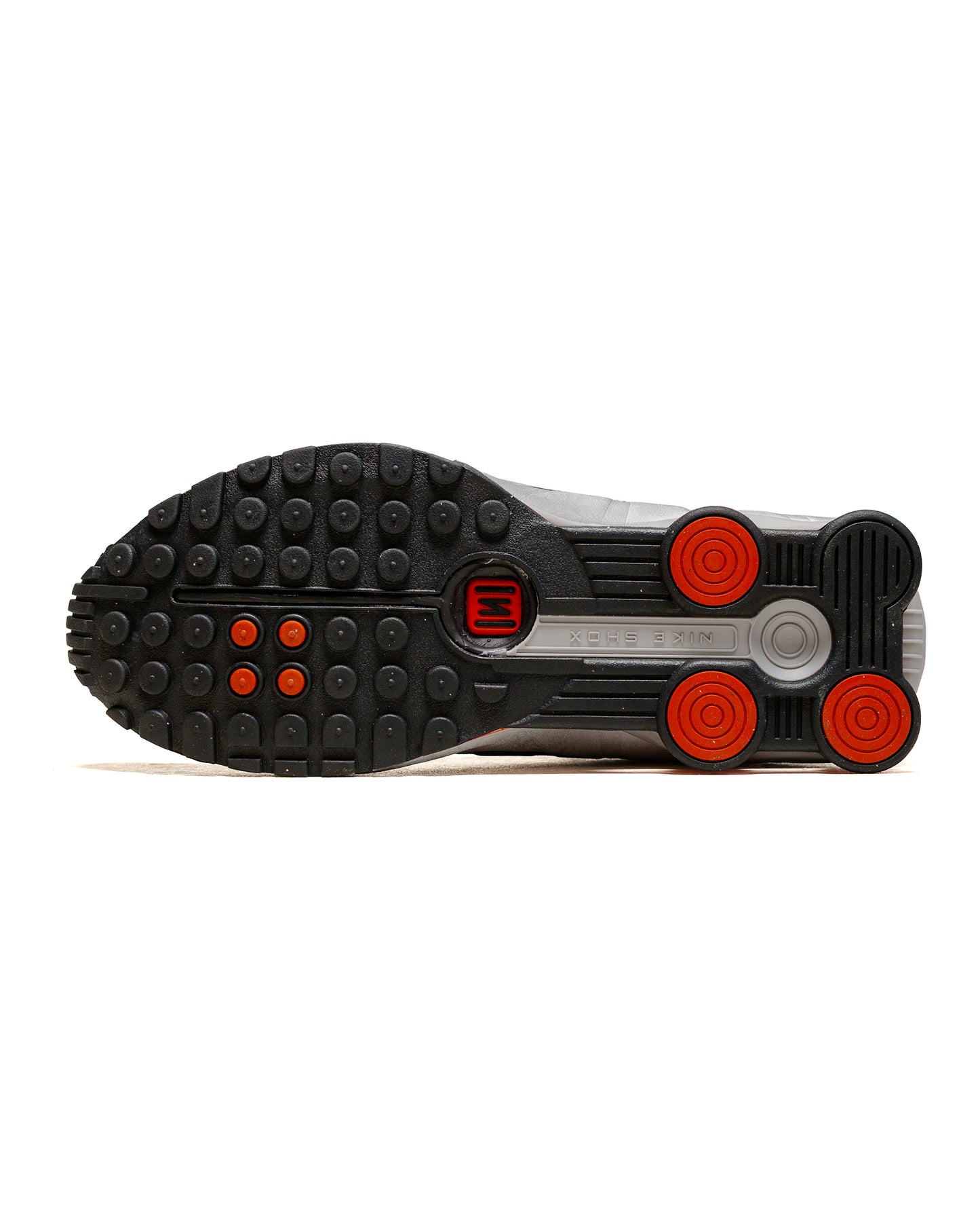 lost & found Nike Nike Shox R4 Metallic Silver/Red