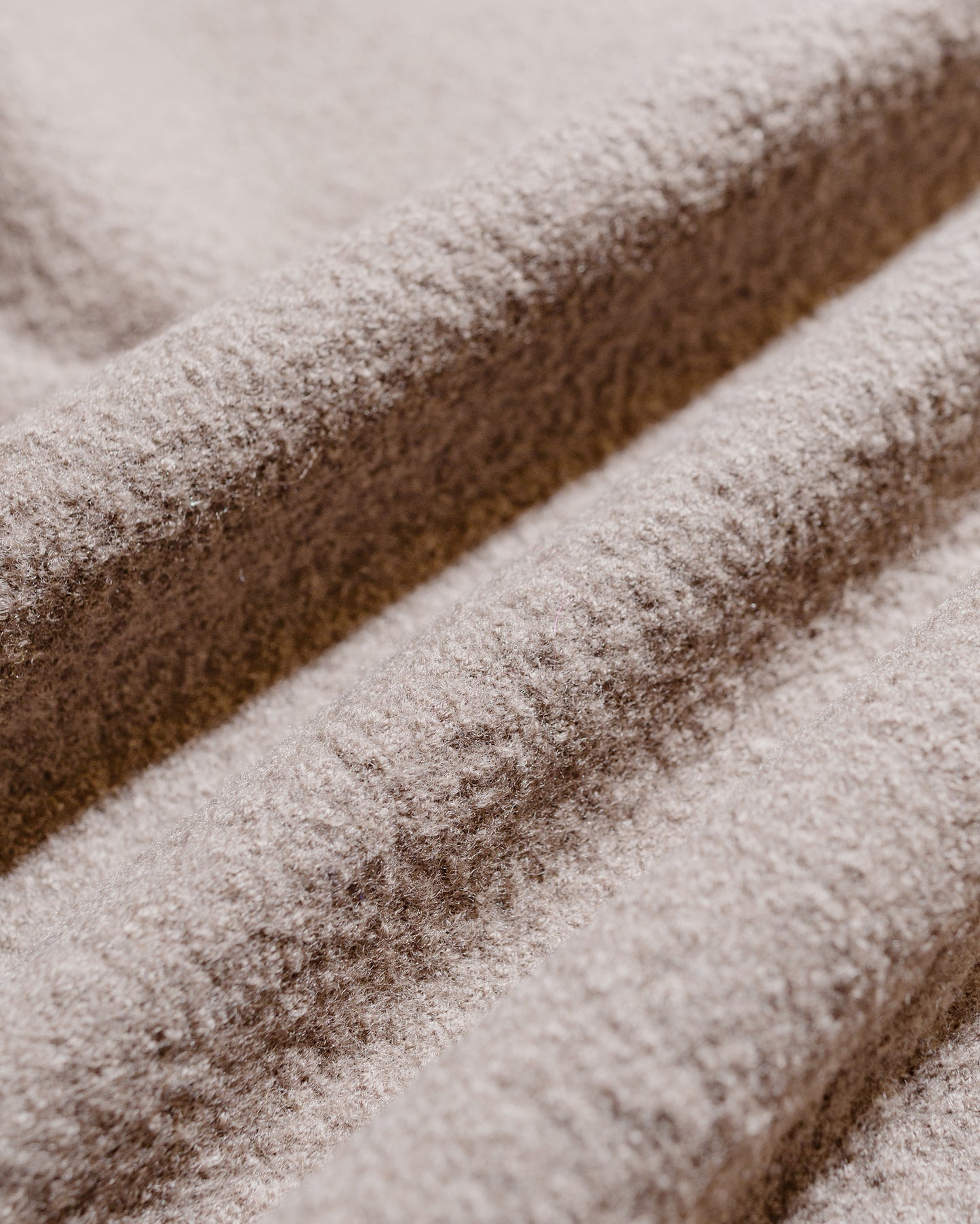 lost & found Norse Projects Norse Projects Rom Boiled Wool Crewneck Walnut
