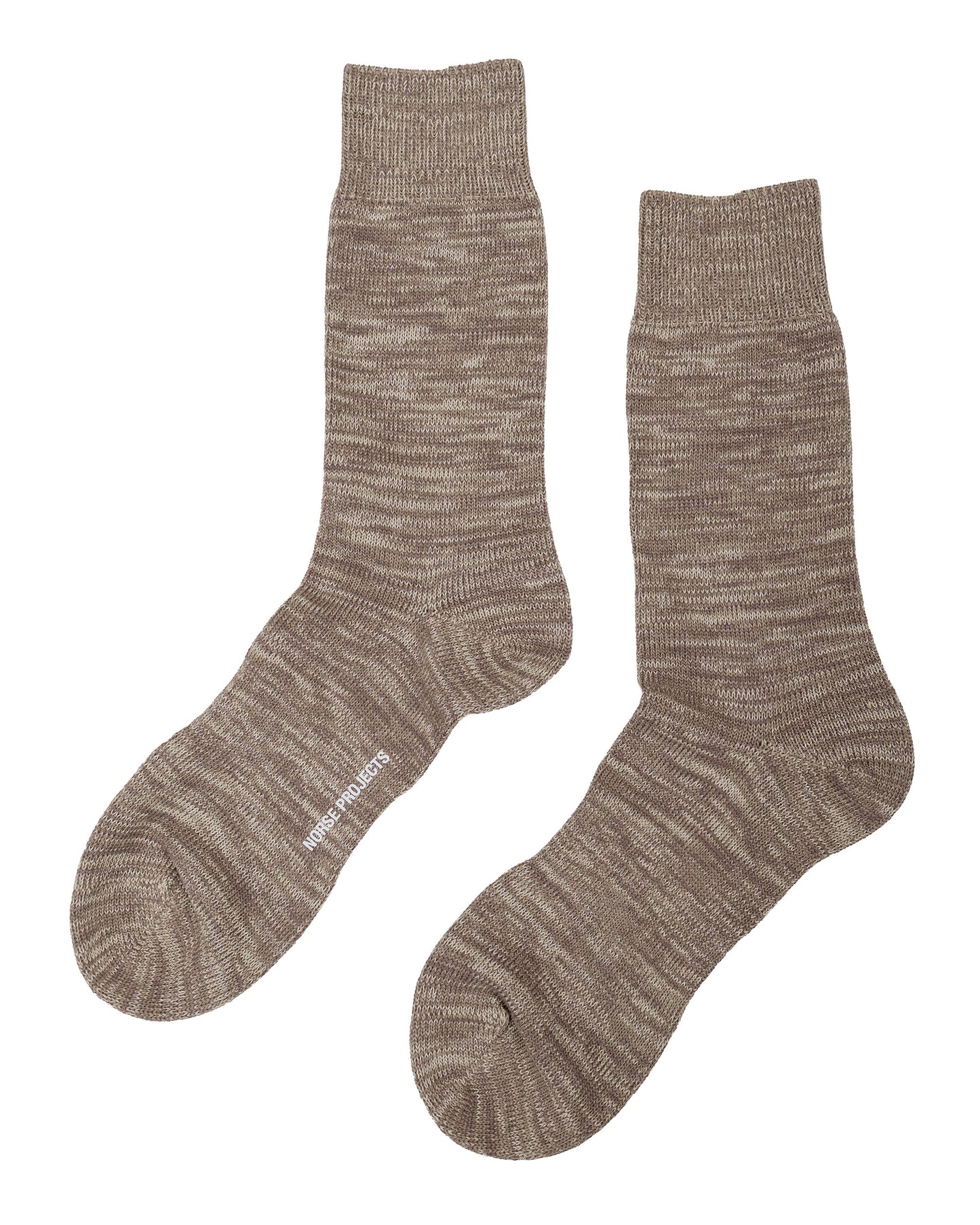 lost & found Norse Projects Norse Projects Bykle Heavy Cotton Twist Sock Vetiver
