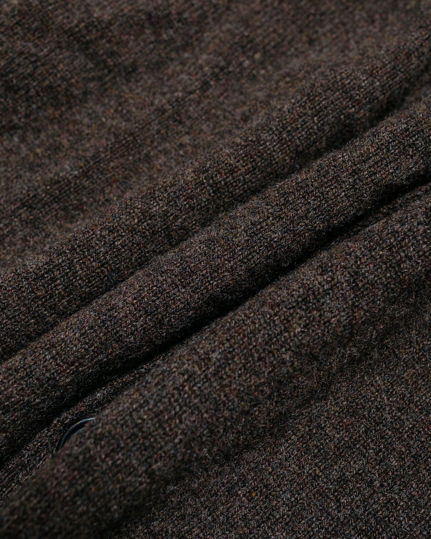 lost & found Norse Projects Norse Projects Standard Merino Lambswool Cardigan Heathland Brown